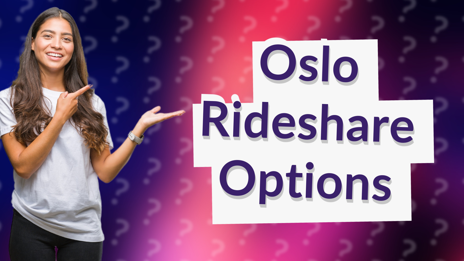 Oslo Rideshare Options
