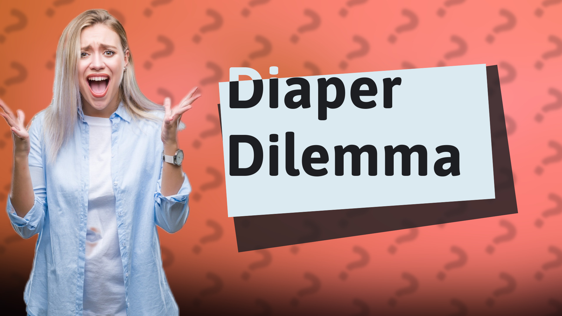 Diaper Dilemma