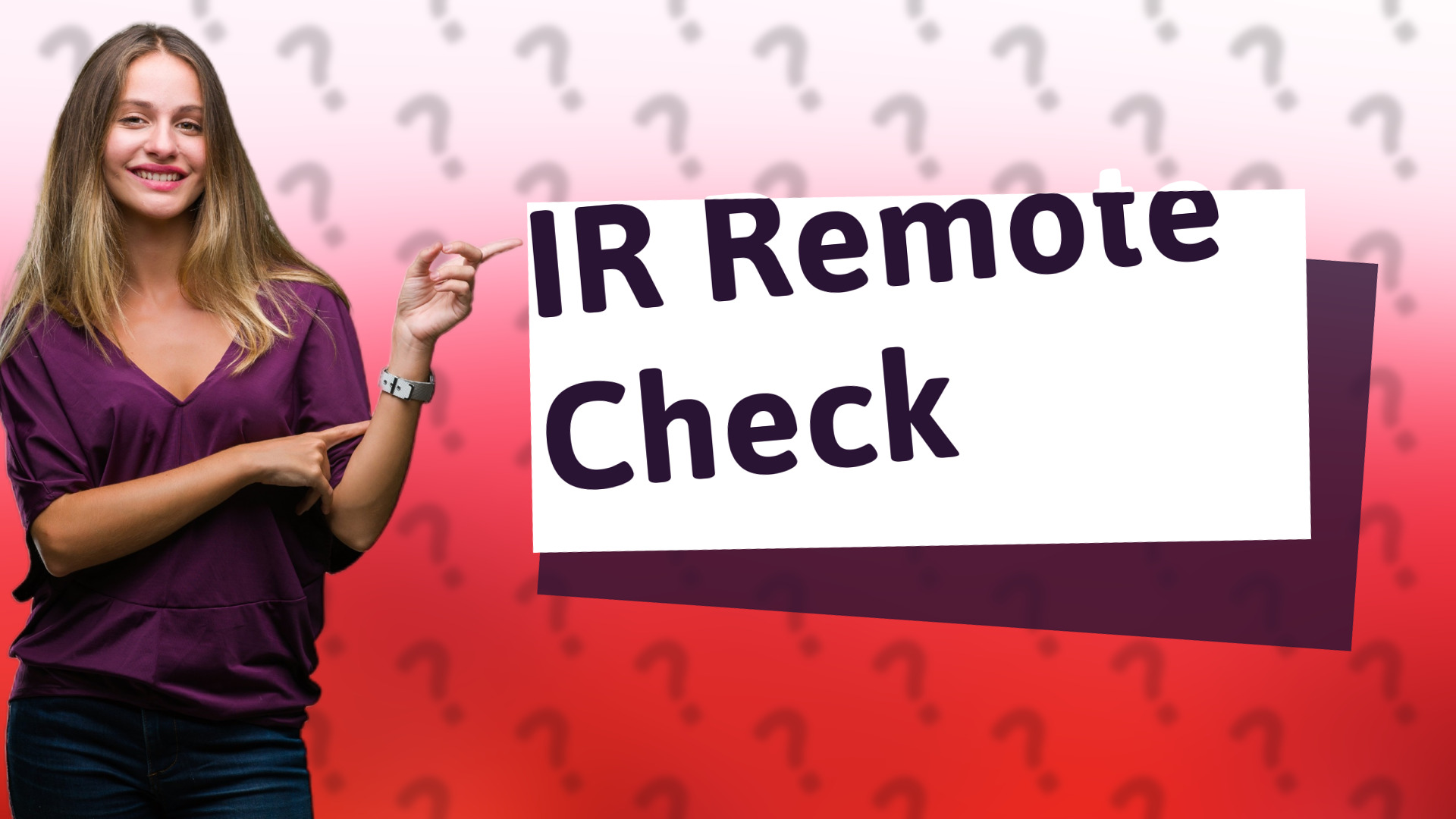 IR Remote Check