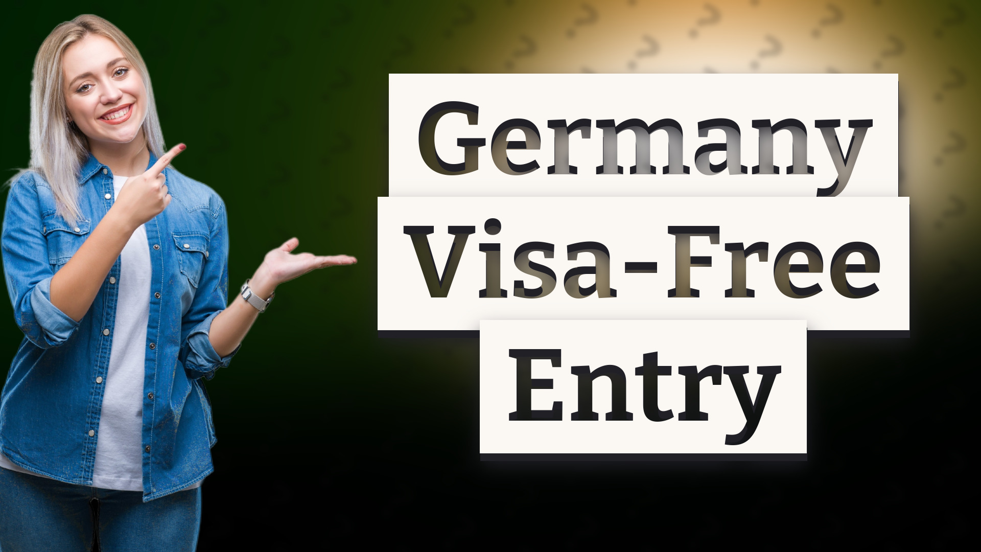 Germany Visa-Free Entry