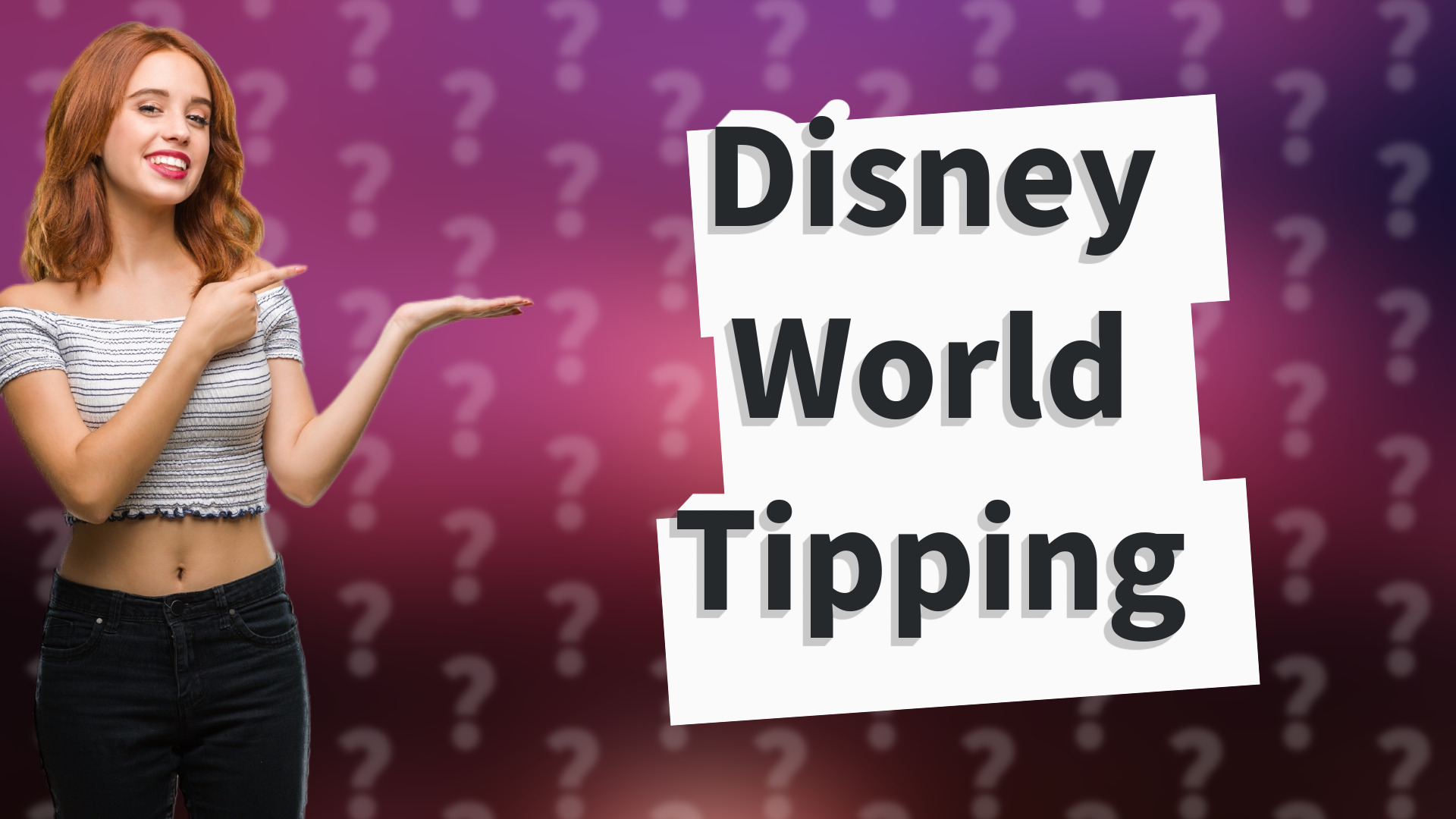 Disney World Tipping
