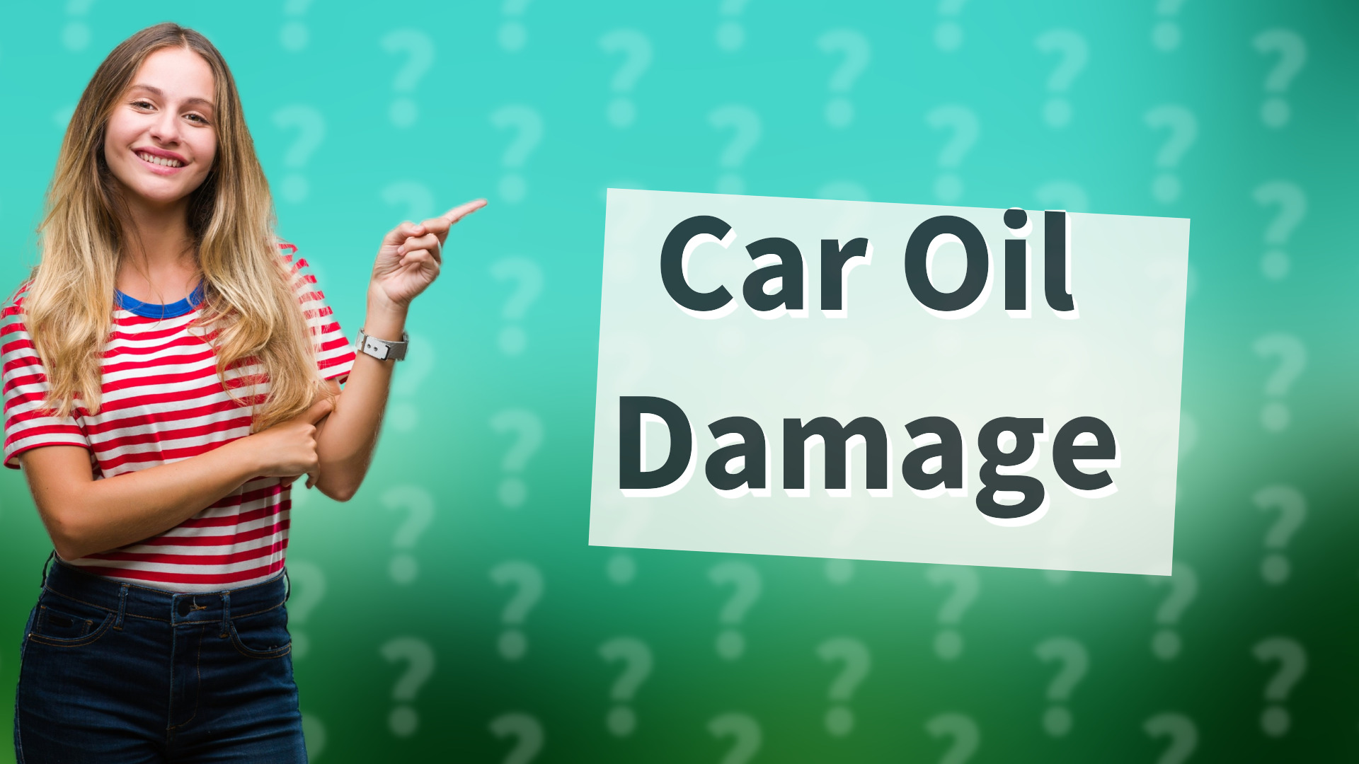 Car Oil Damage