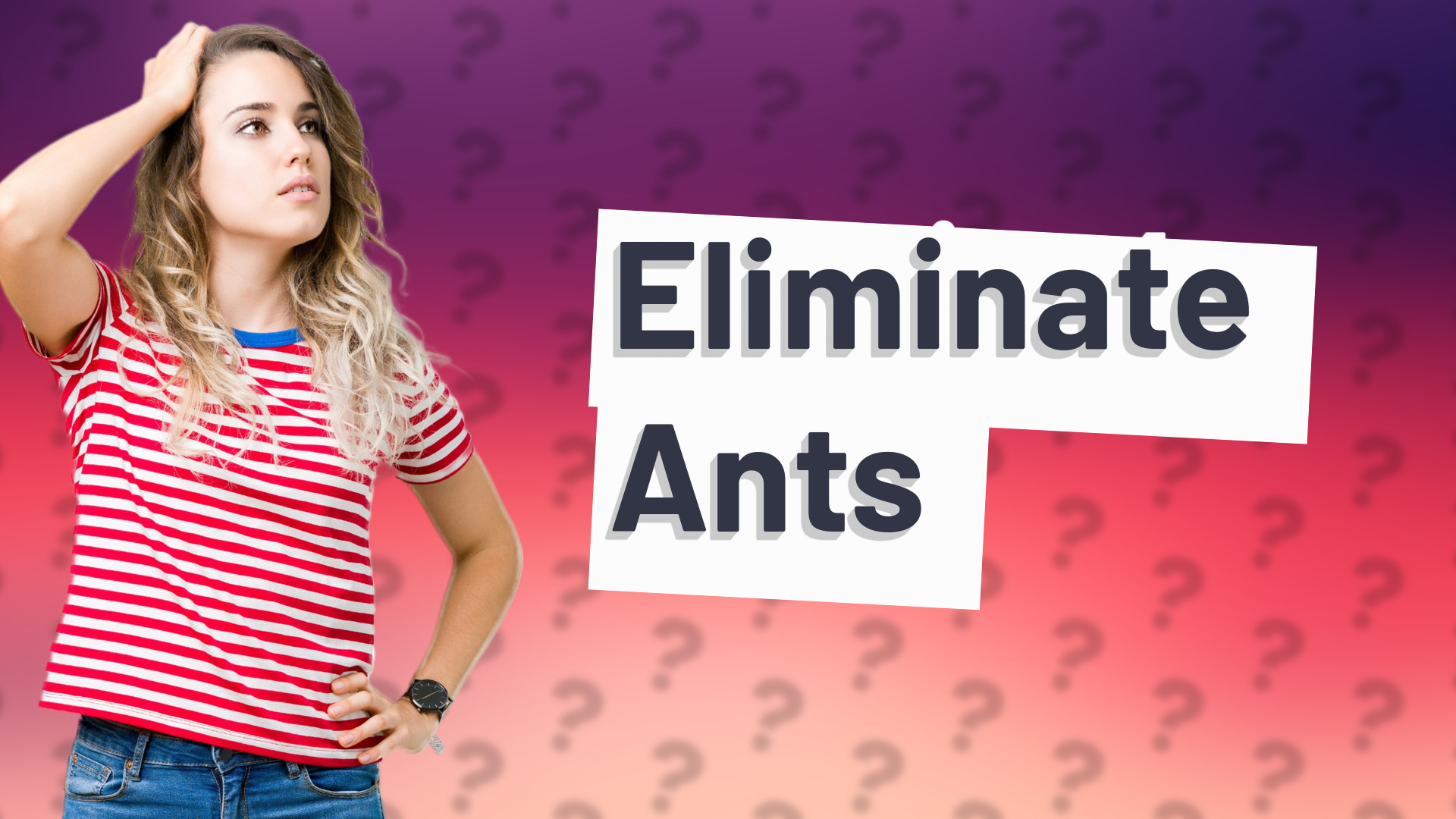 Eliminate Ants