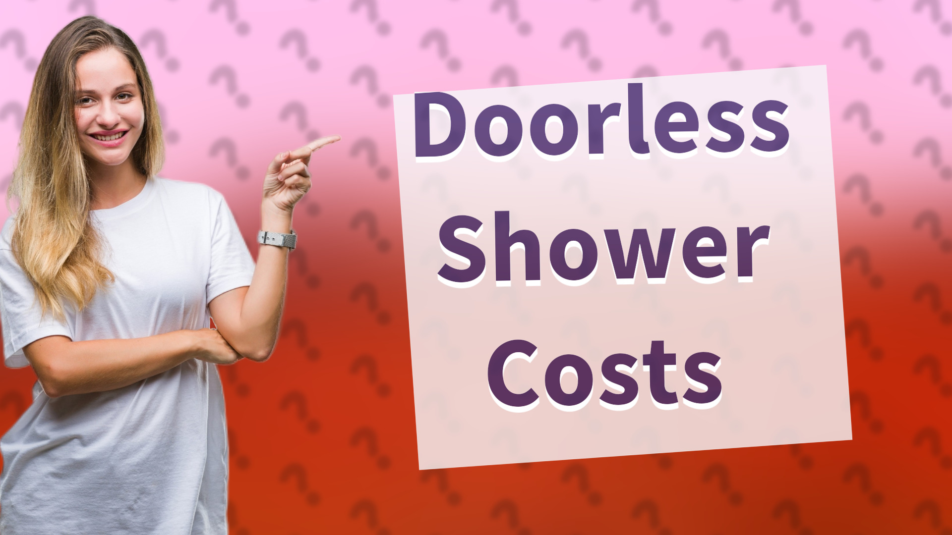 Doorless Shower Costs