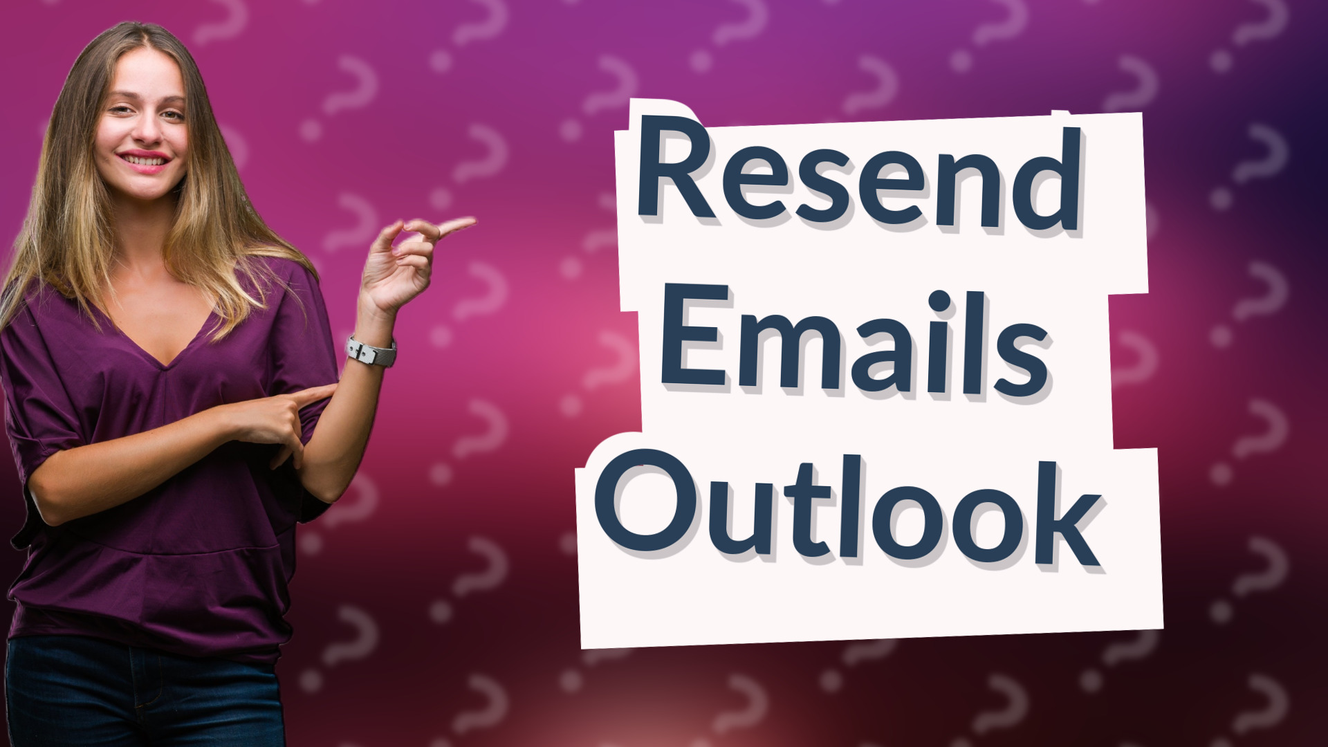 Resend Emails Outlook