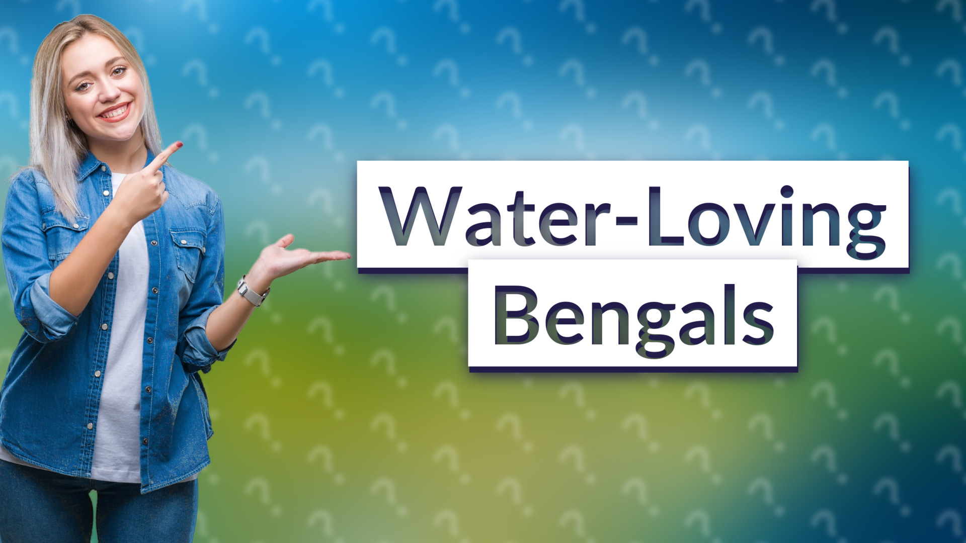 Water-Loving Bengals