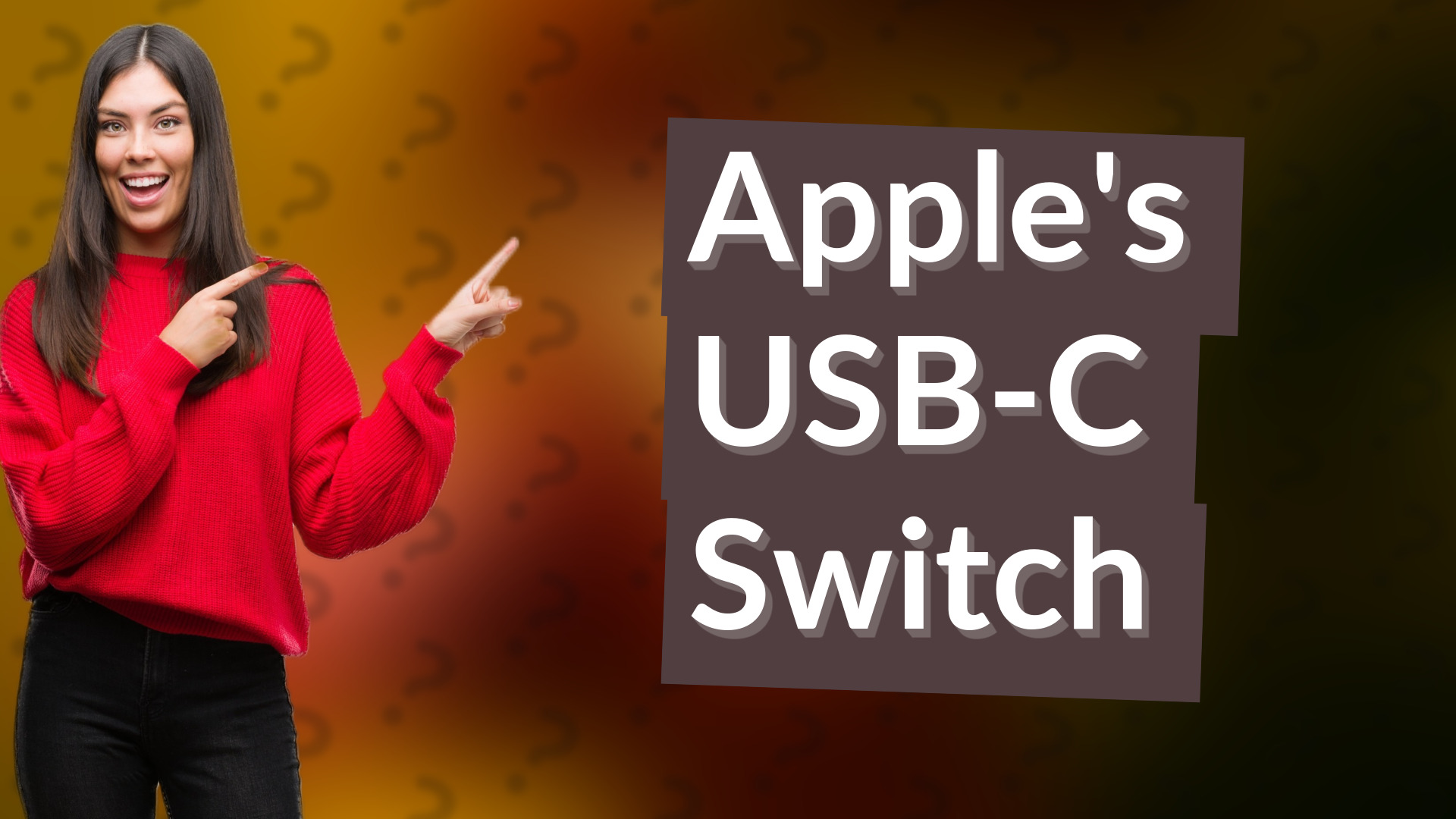 Apple's USB-C Switch