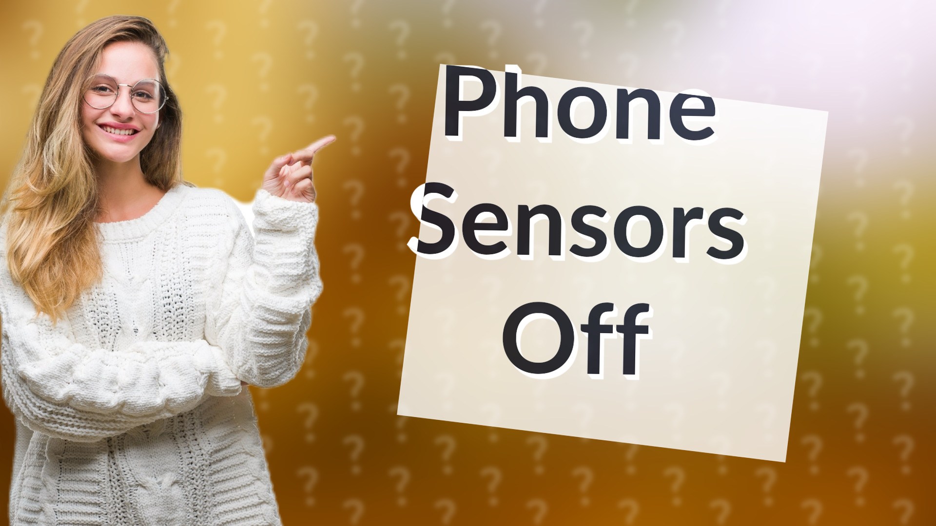 Phone Sensors Off