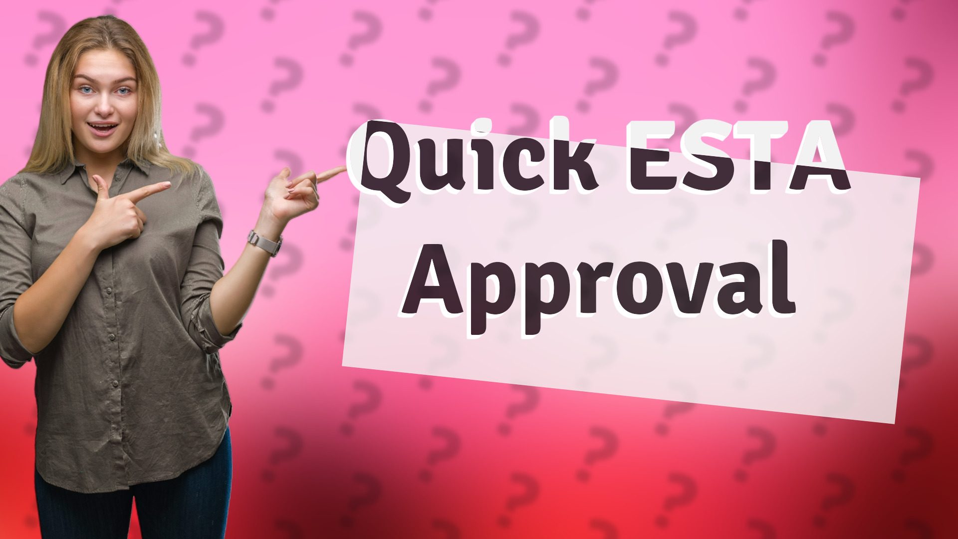 Quick ESTA Approval