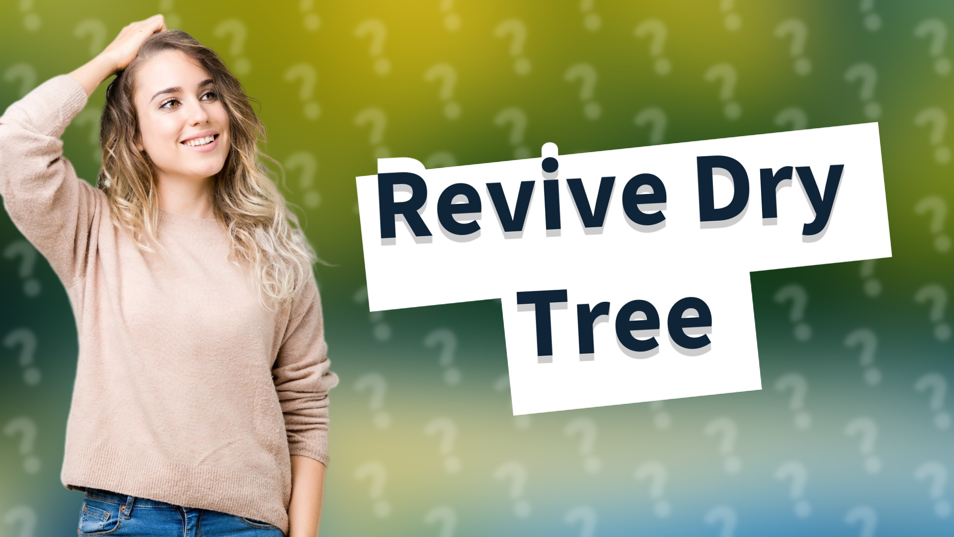 Revive Dry Tree