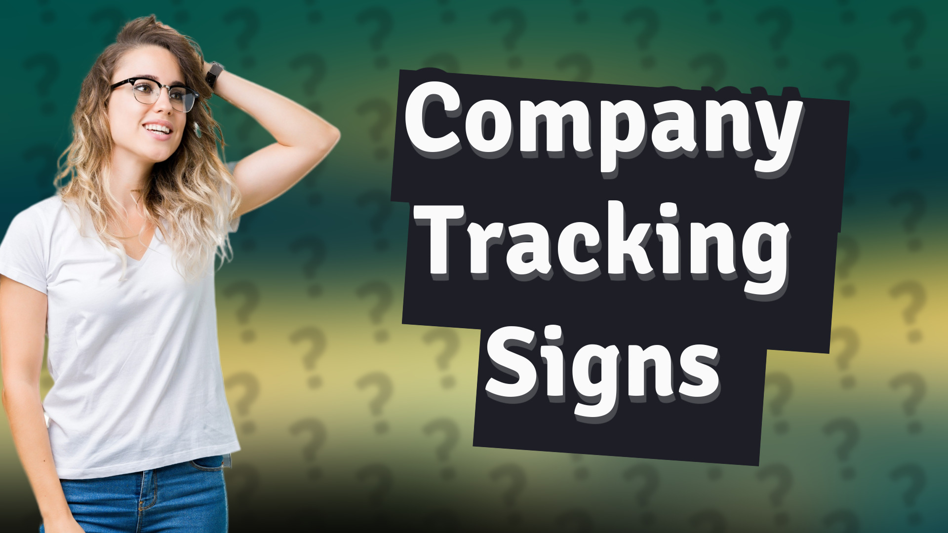 Company Tracking Signs