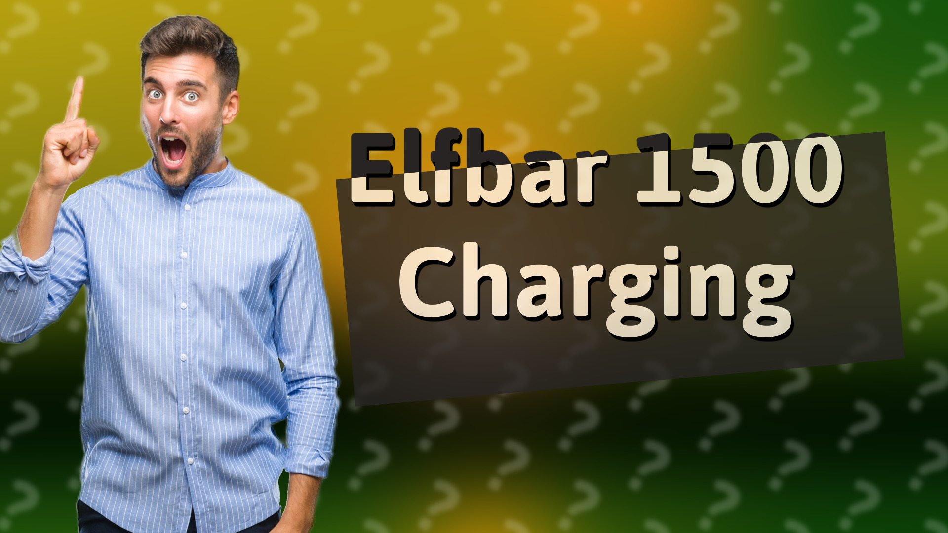 Elfbar 1500 Charging