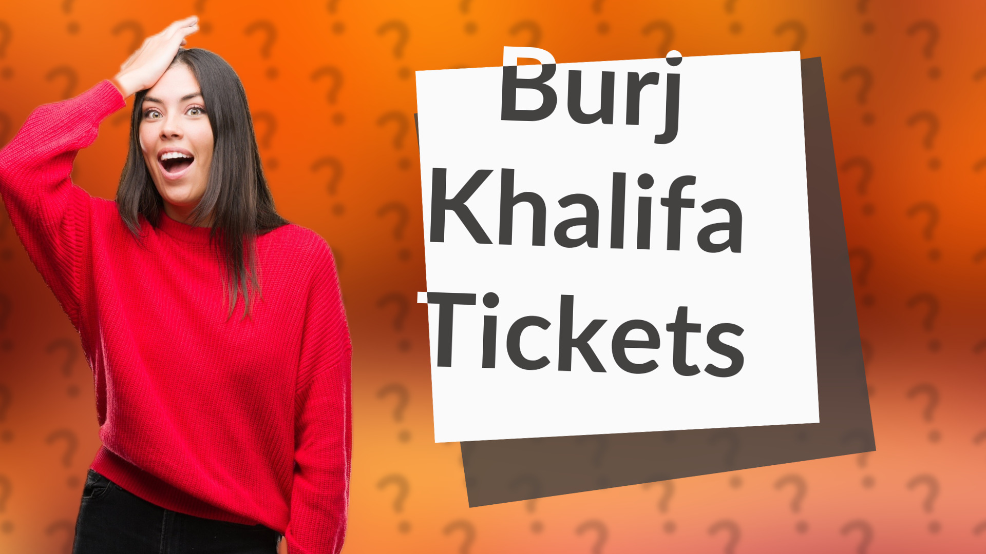 Burj Khalifa Tickets