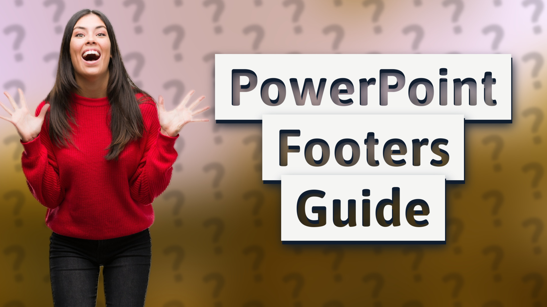 PowerPoint Footers Guide