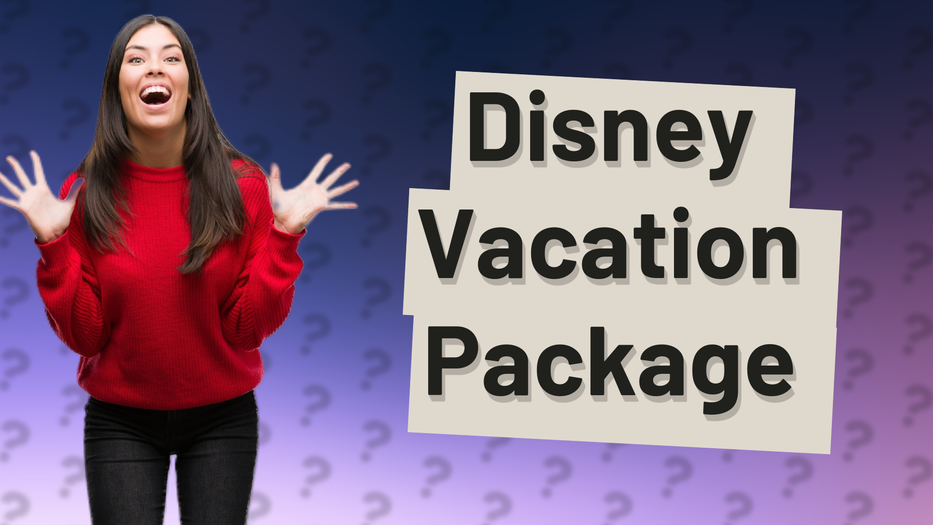 Disney Vacation Package