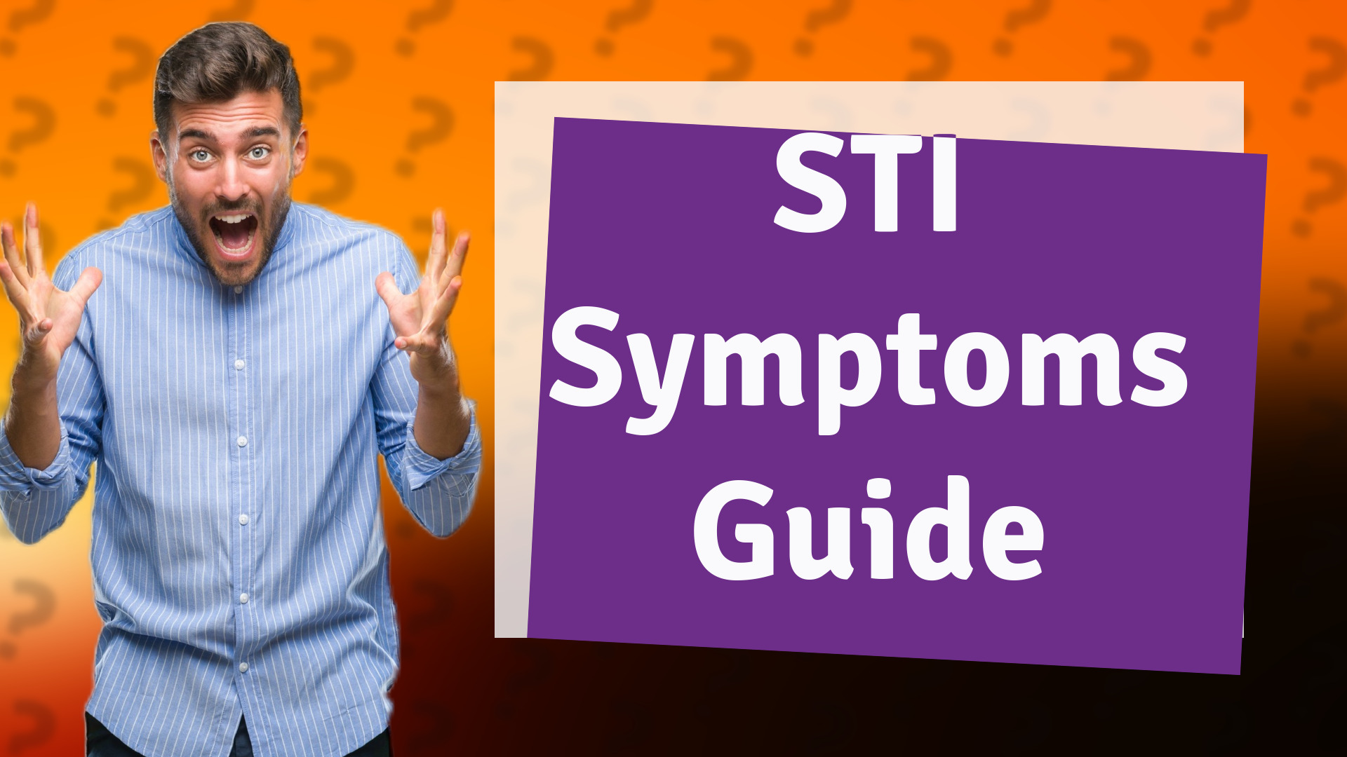STI Symptoms Guide