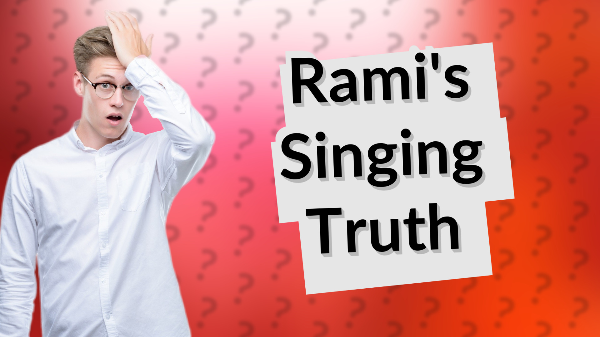 Rami's Singing Truth