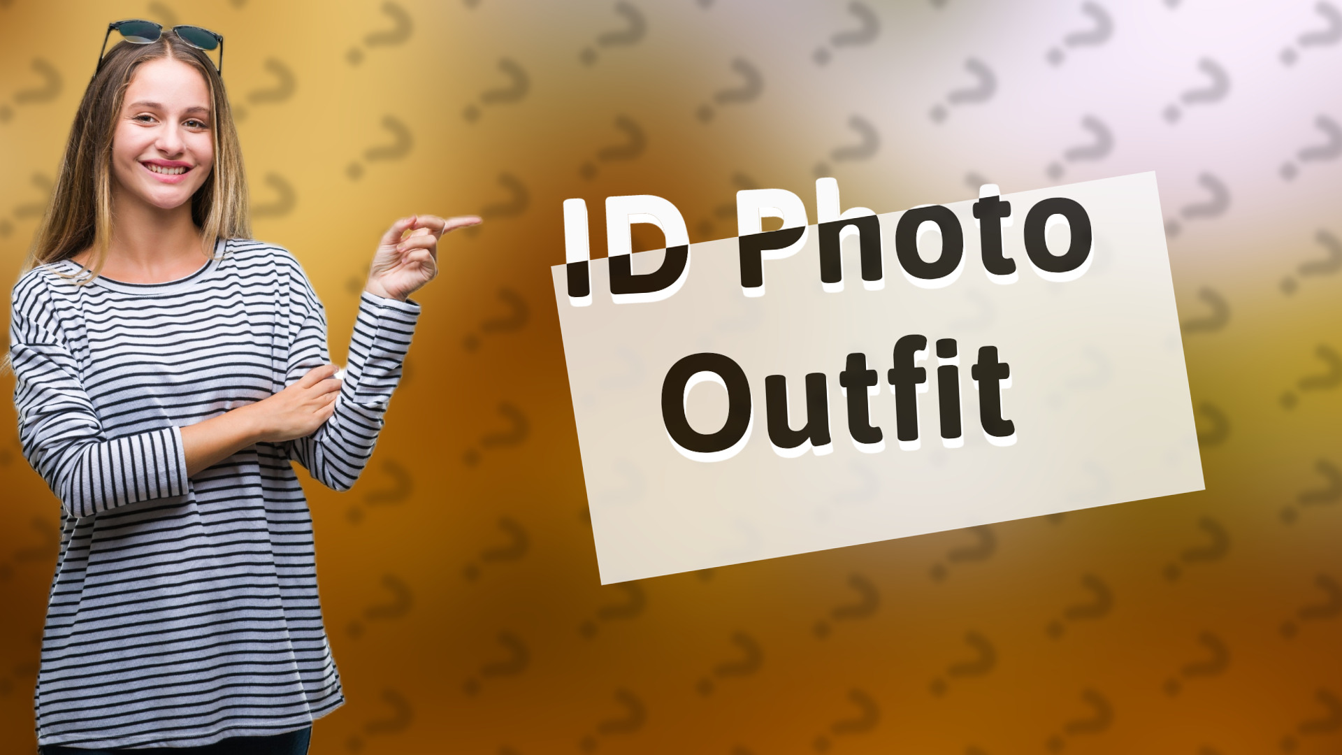 ID Photo Outfit
