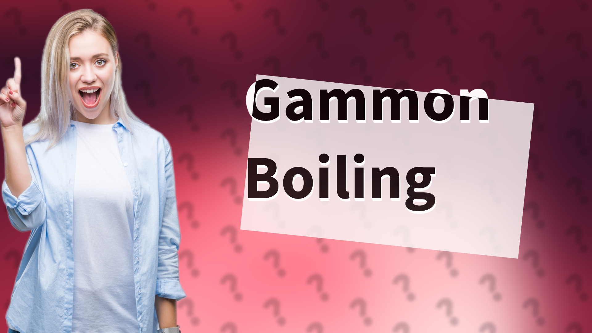 Gammon Boiling