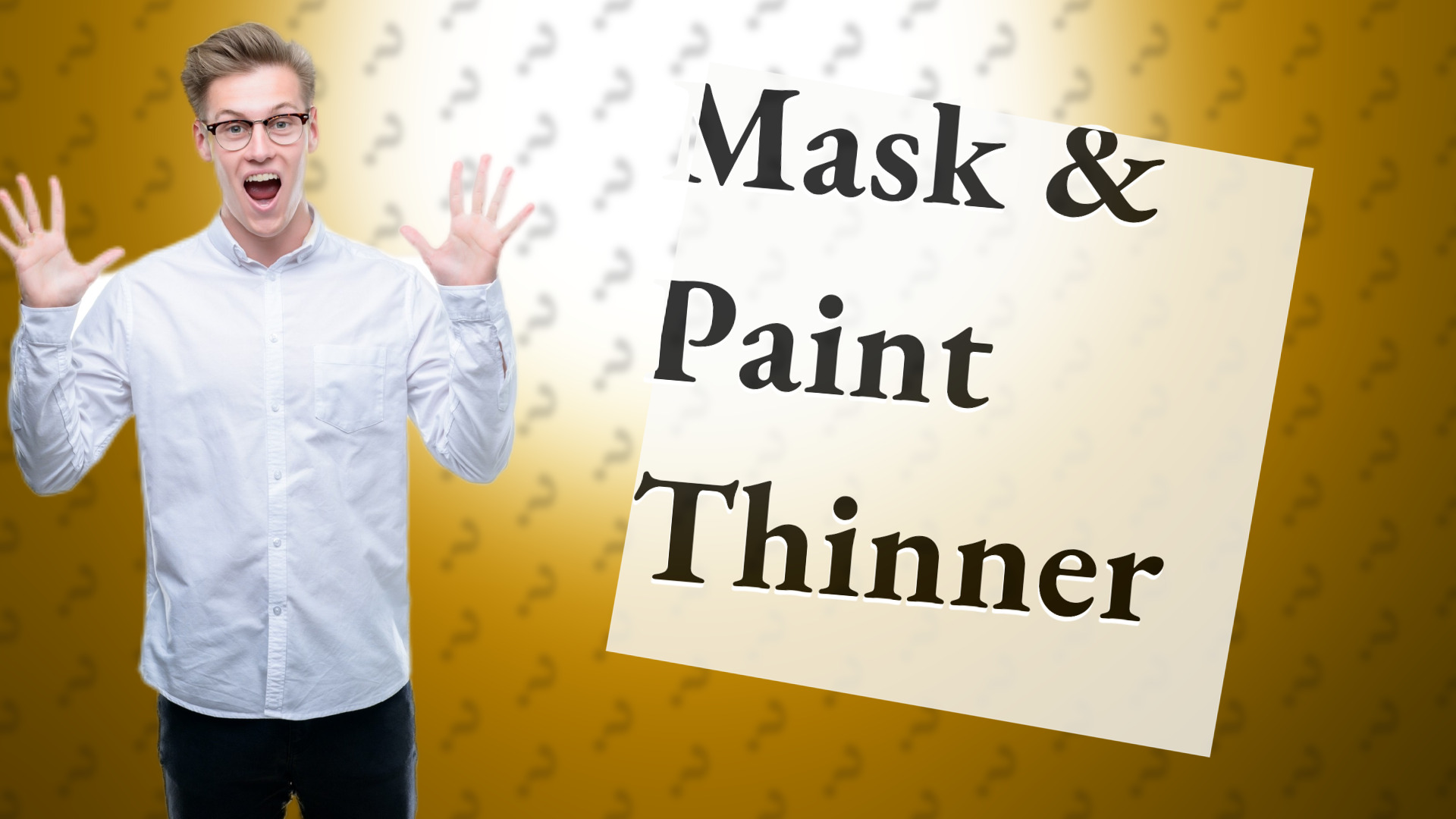 Mask & Paint Thinner