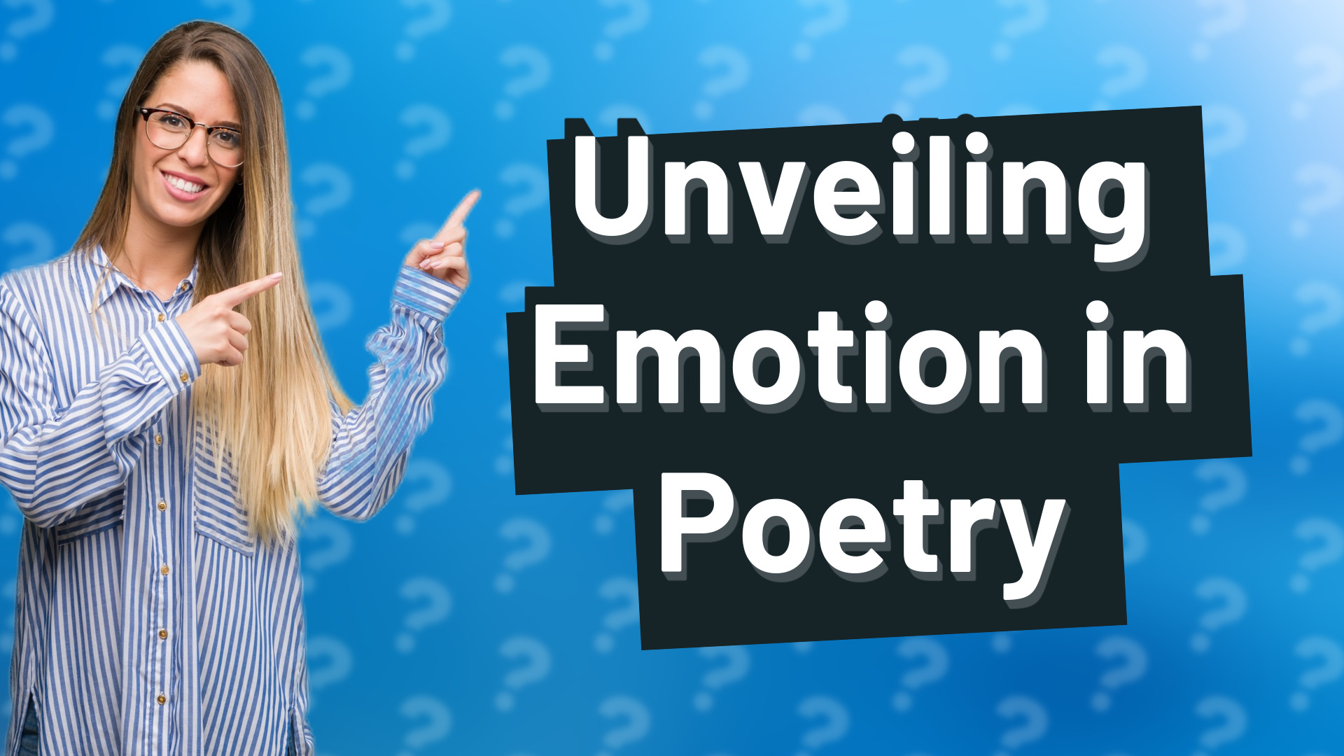 Unveiling Emotion in Poetry