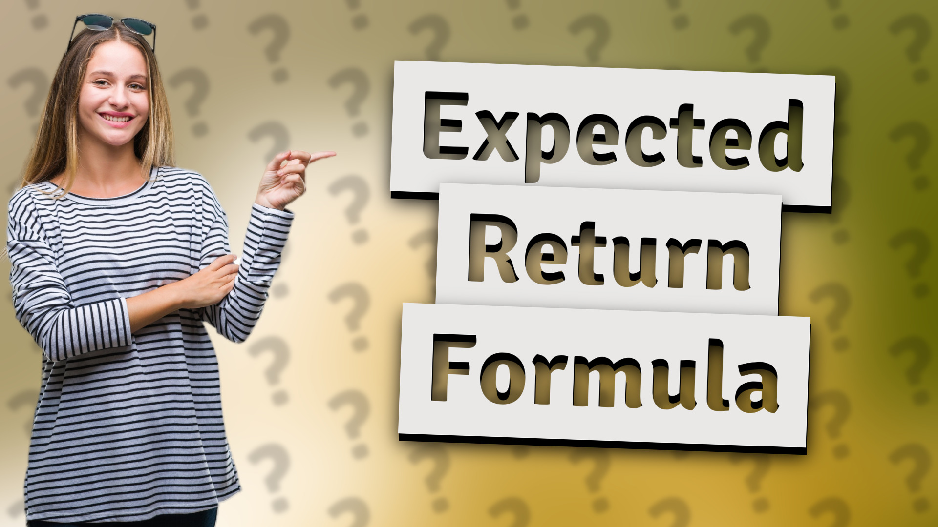 Expected Return Formula