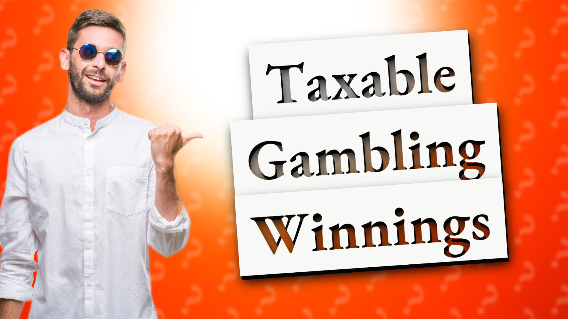 Taxable Gambling Winnings