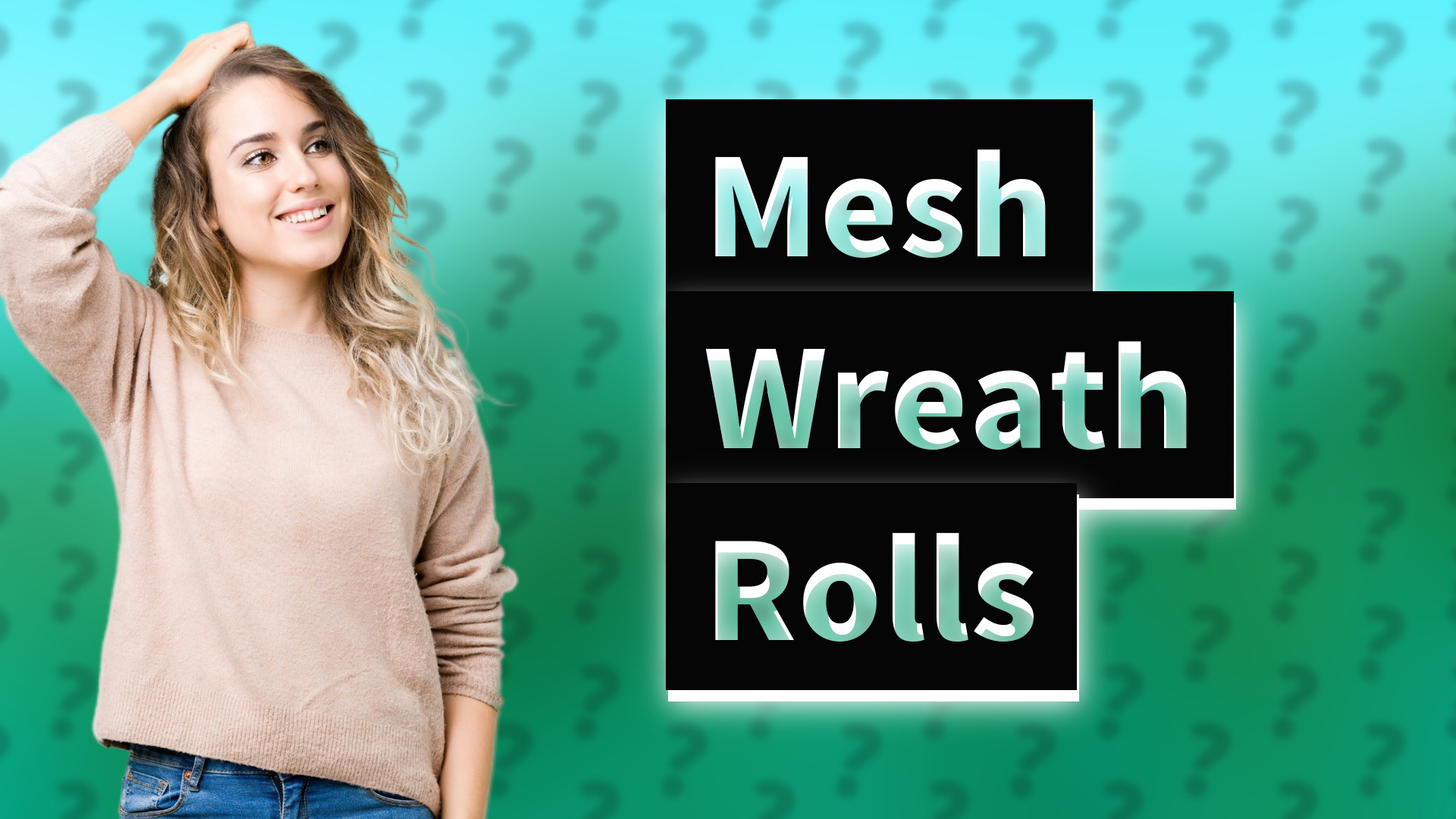 Mesh Wreath Rolls