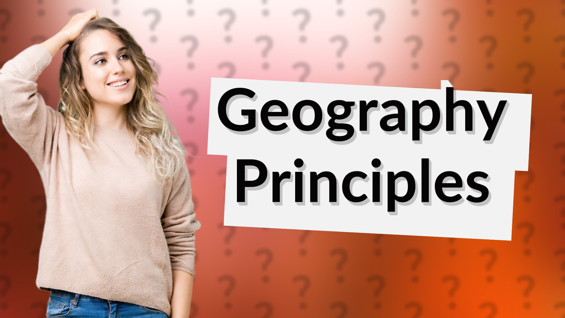 Geography Principles
