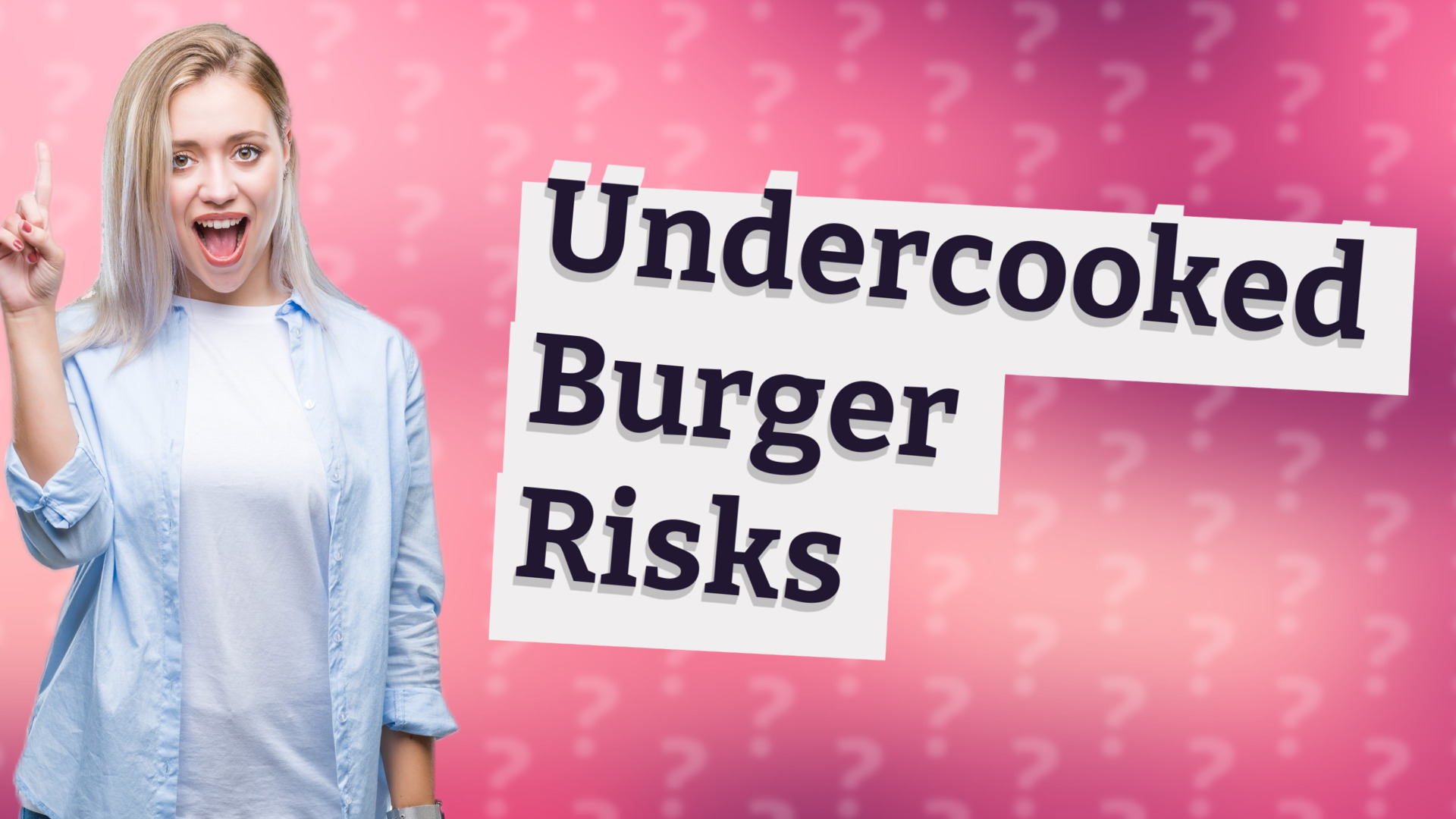 Undercooked Burger Risks