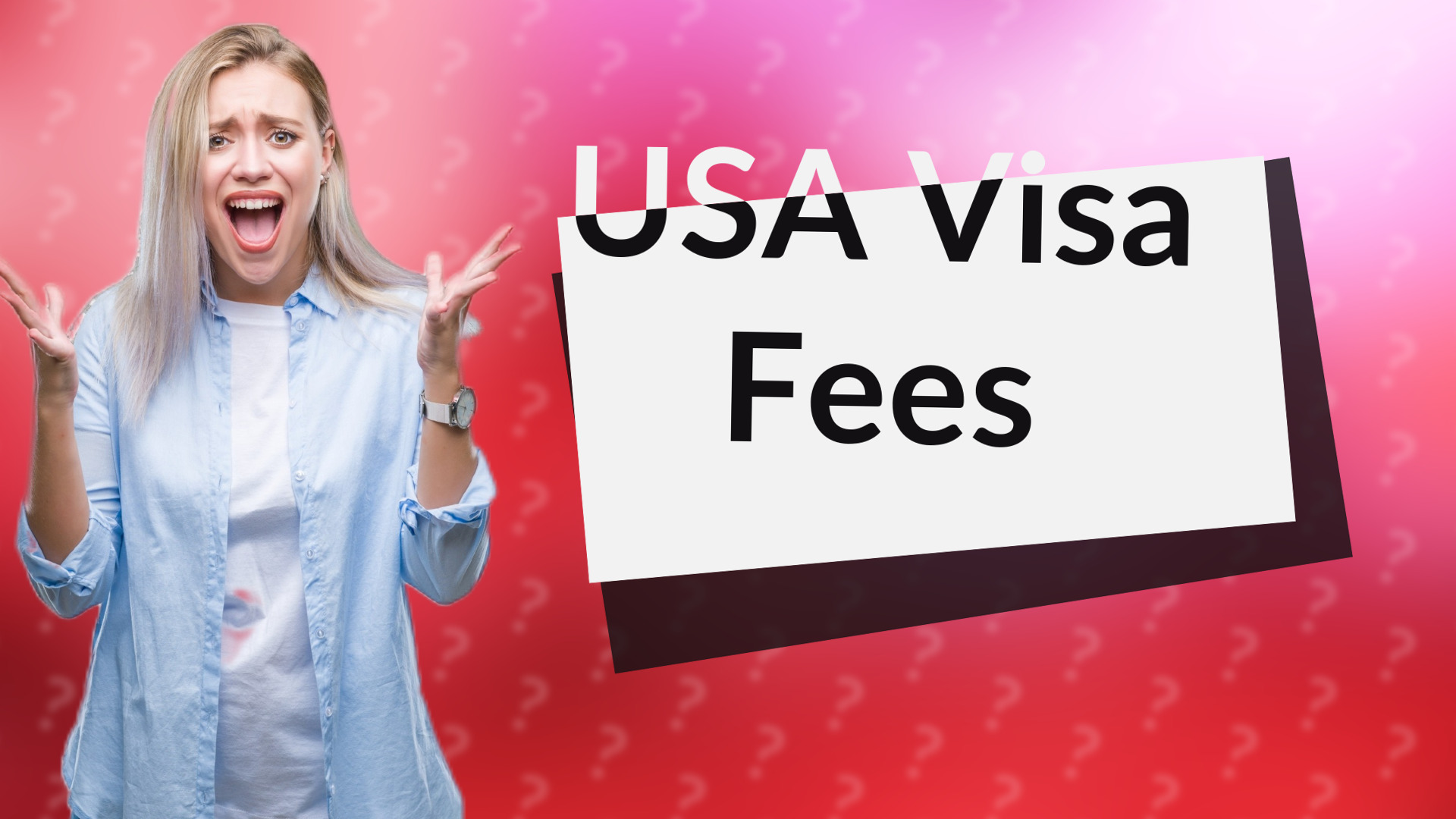 USA Visa Fees
