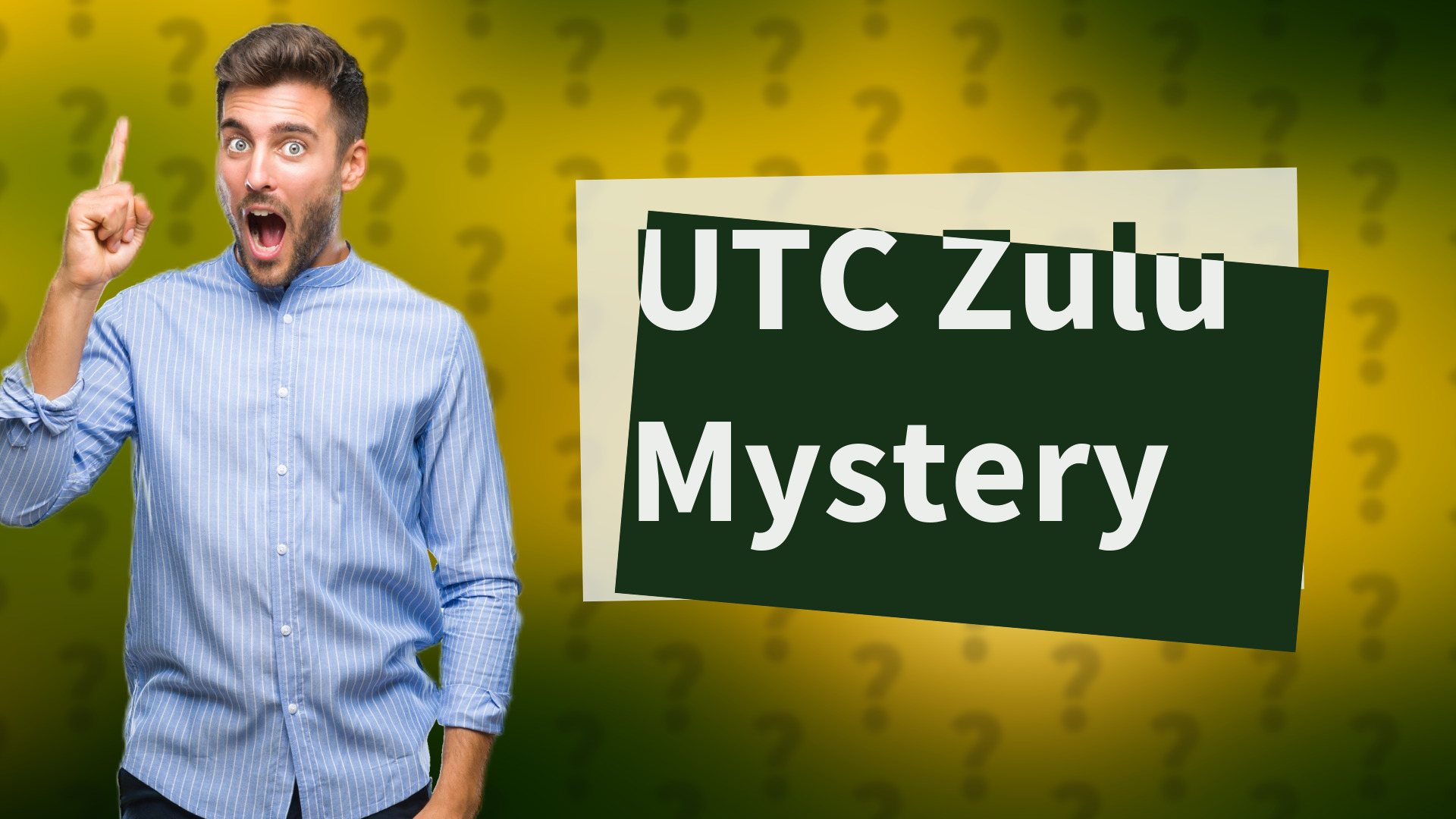 UTC Zulu Mystery