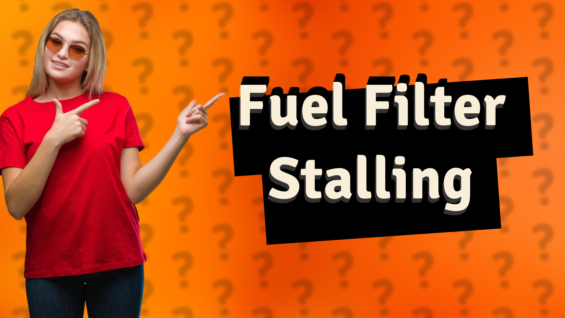 Fuel Filter Stalling