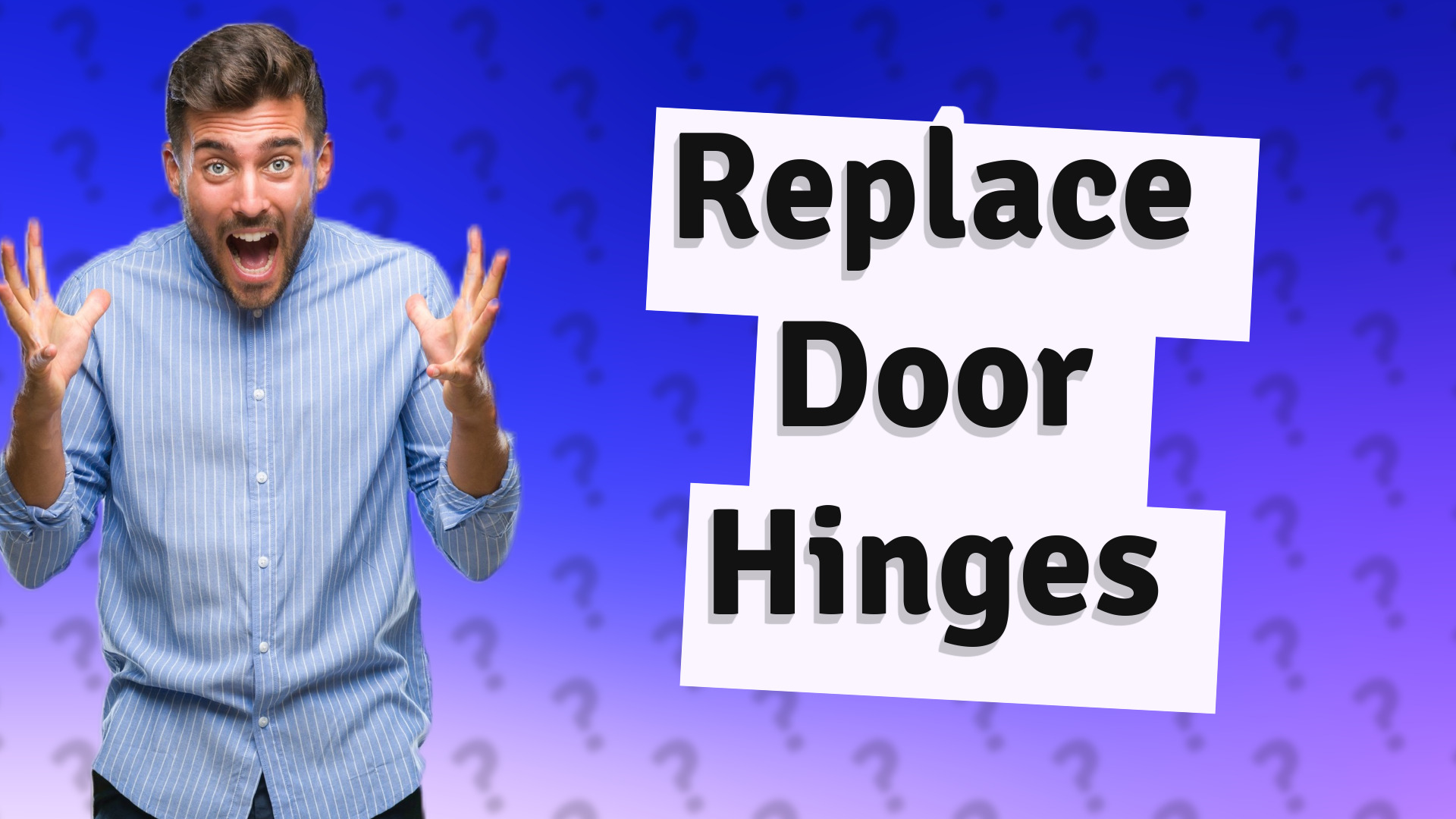 Replace Door Hinges