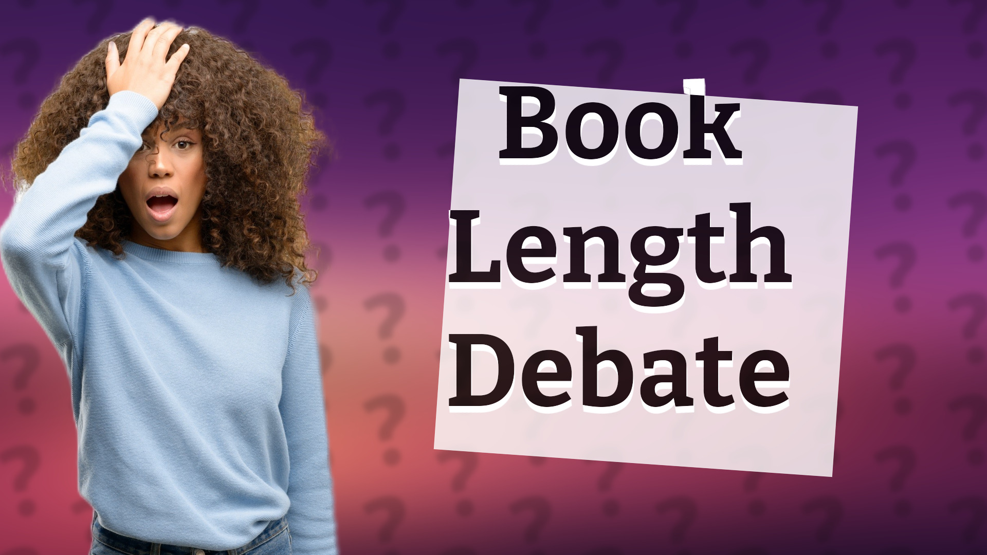 Book Length Debate