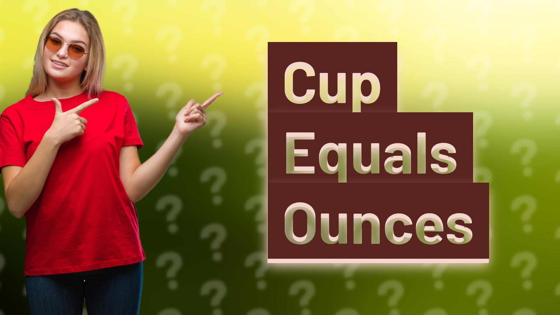 Cup Equals Ounces