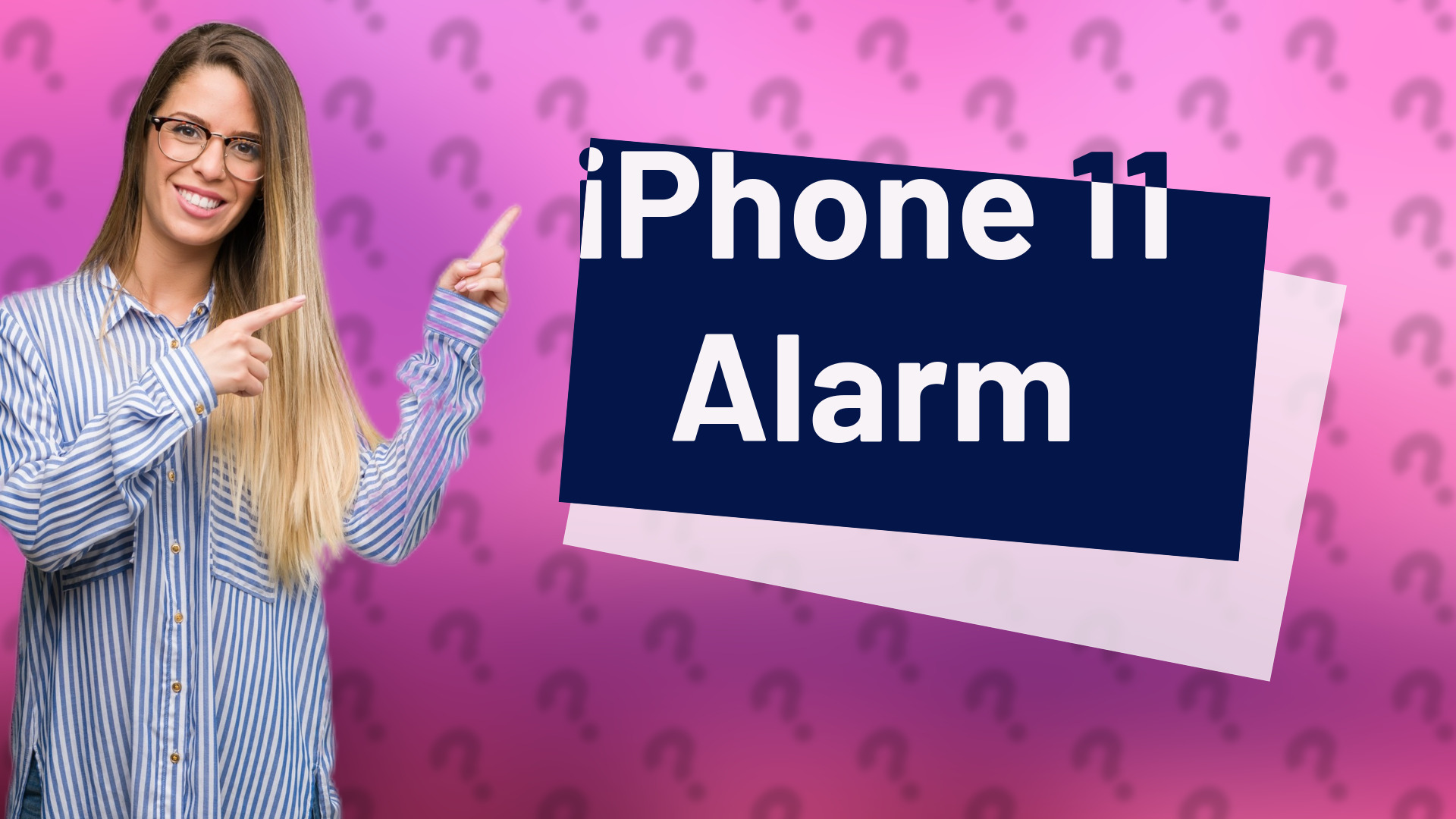 iPhone 11 Alarm