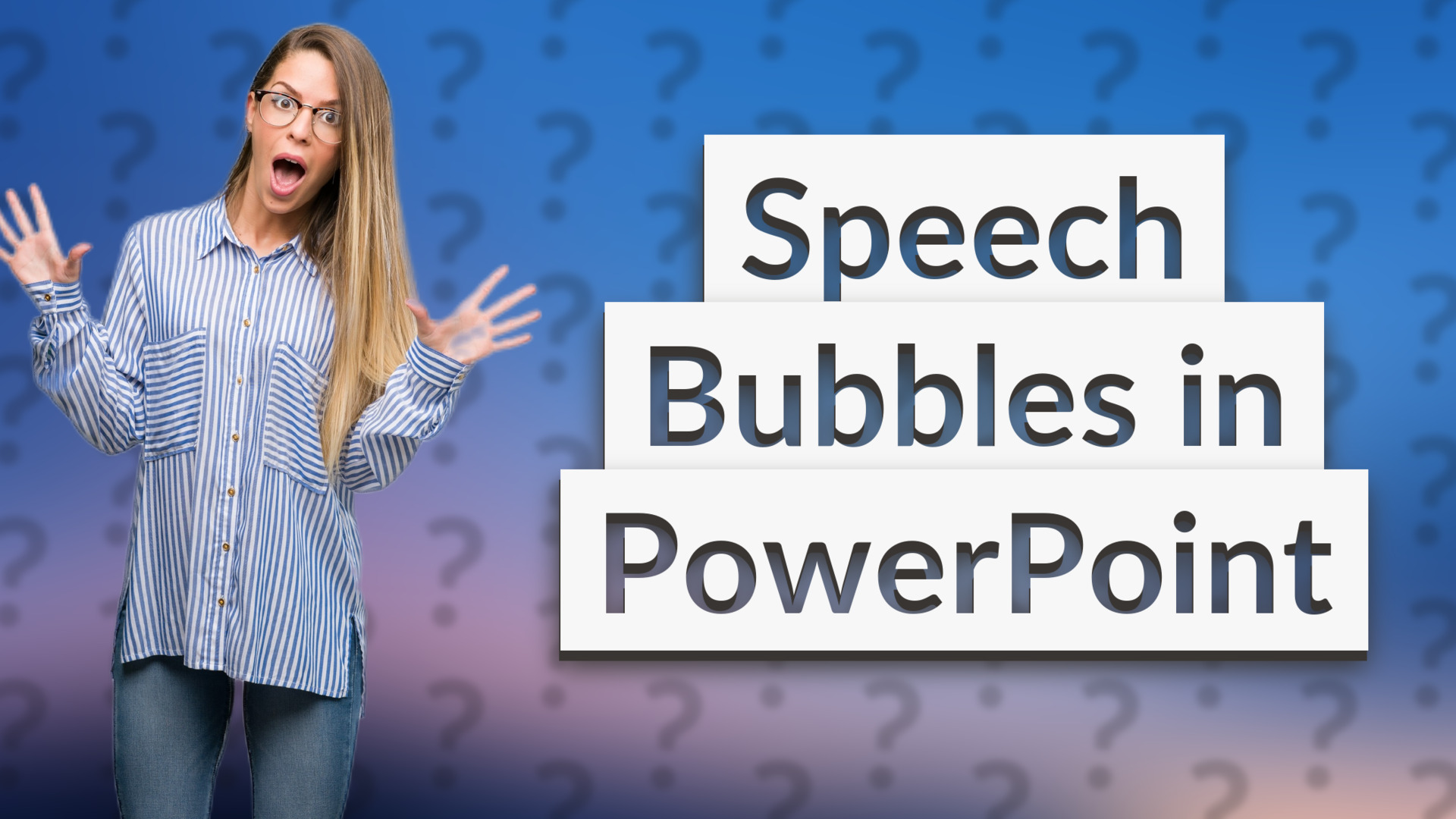 Speech Bubbles in PowerPoint