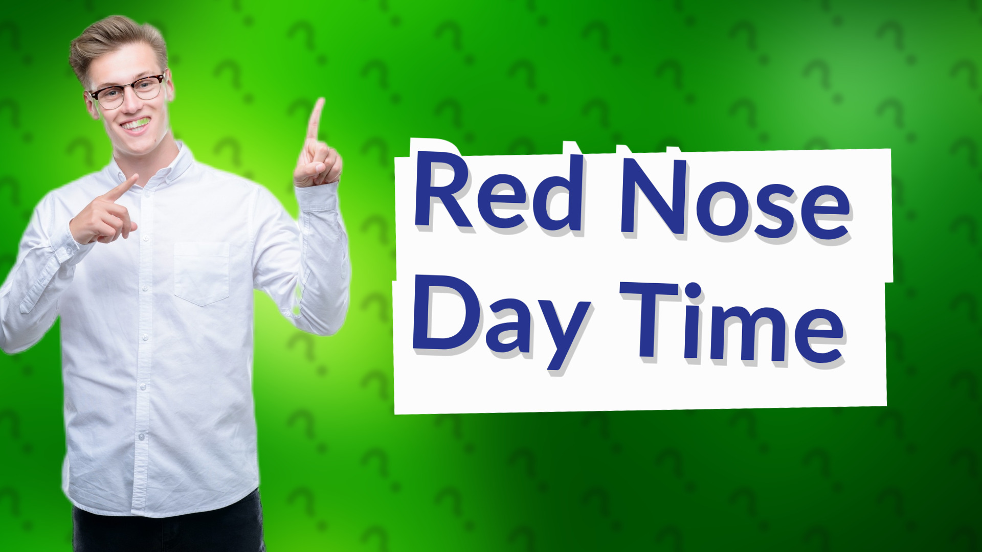 Red Nose Day Time