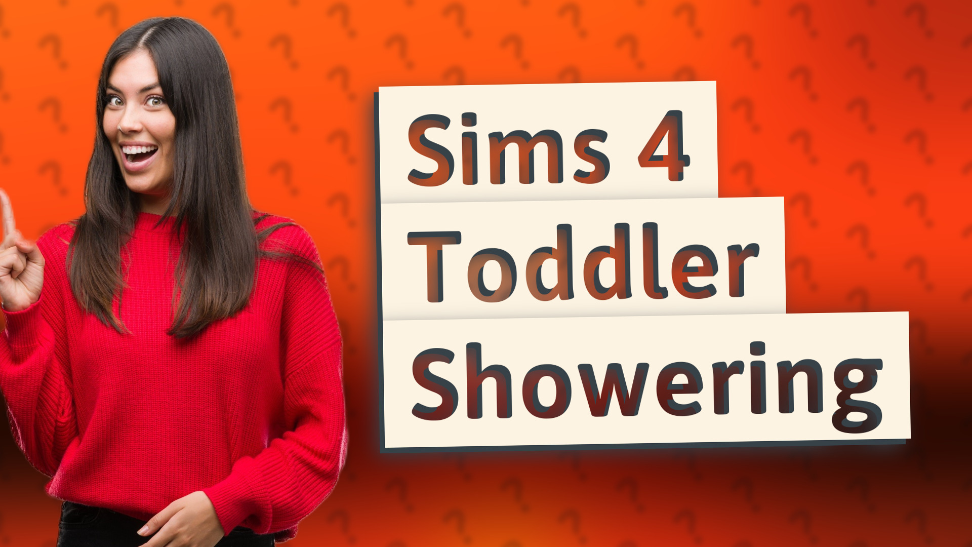 Sims 4 Toddler Showering