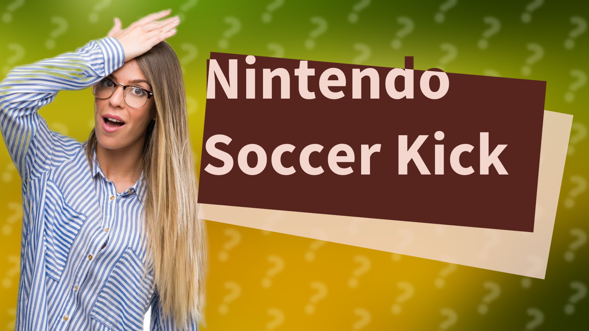 Nintendo Soccer Kick