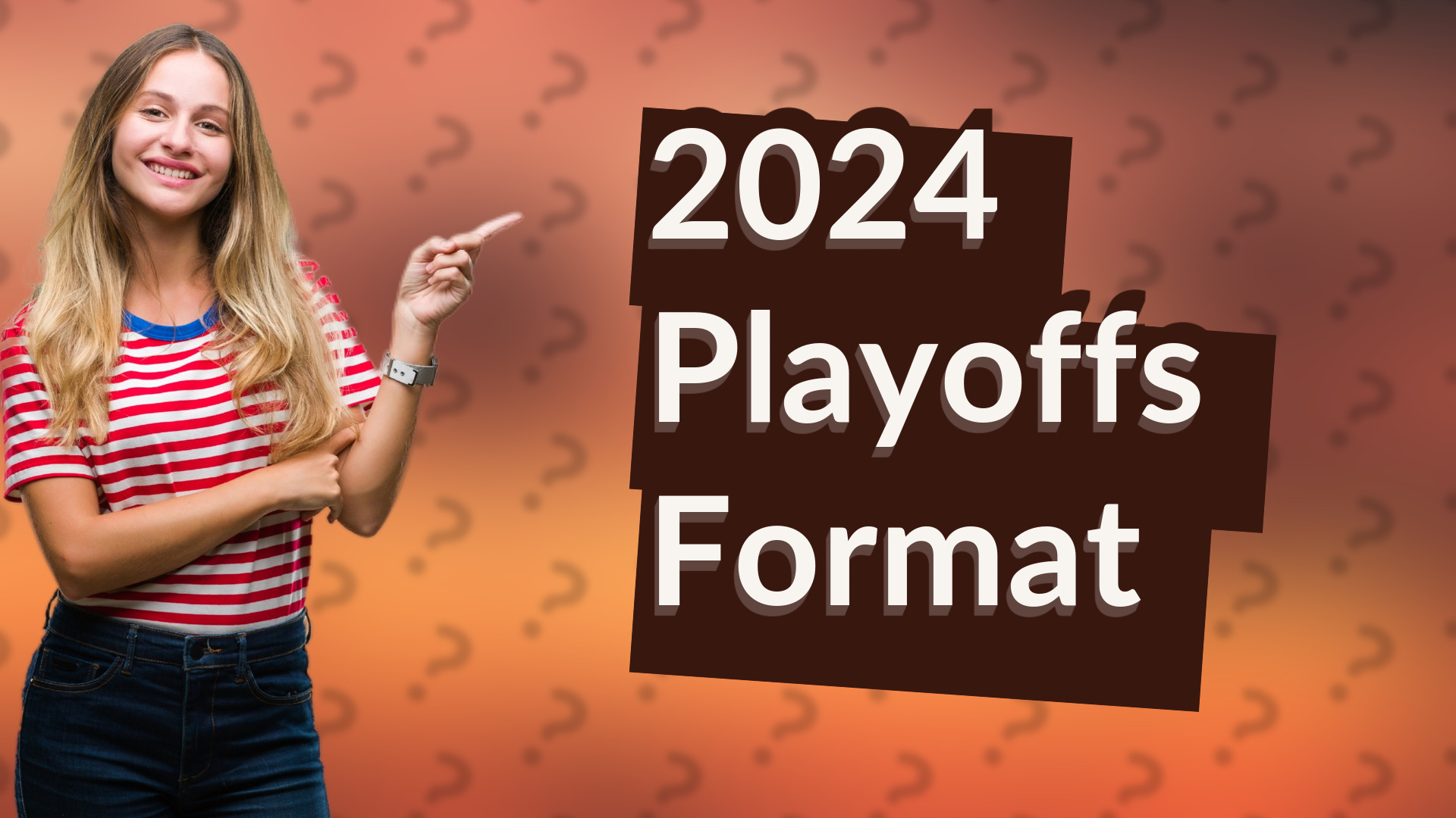 2024 Playoffs Format