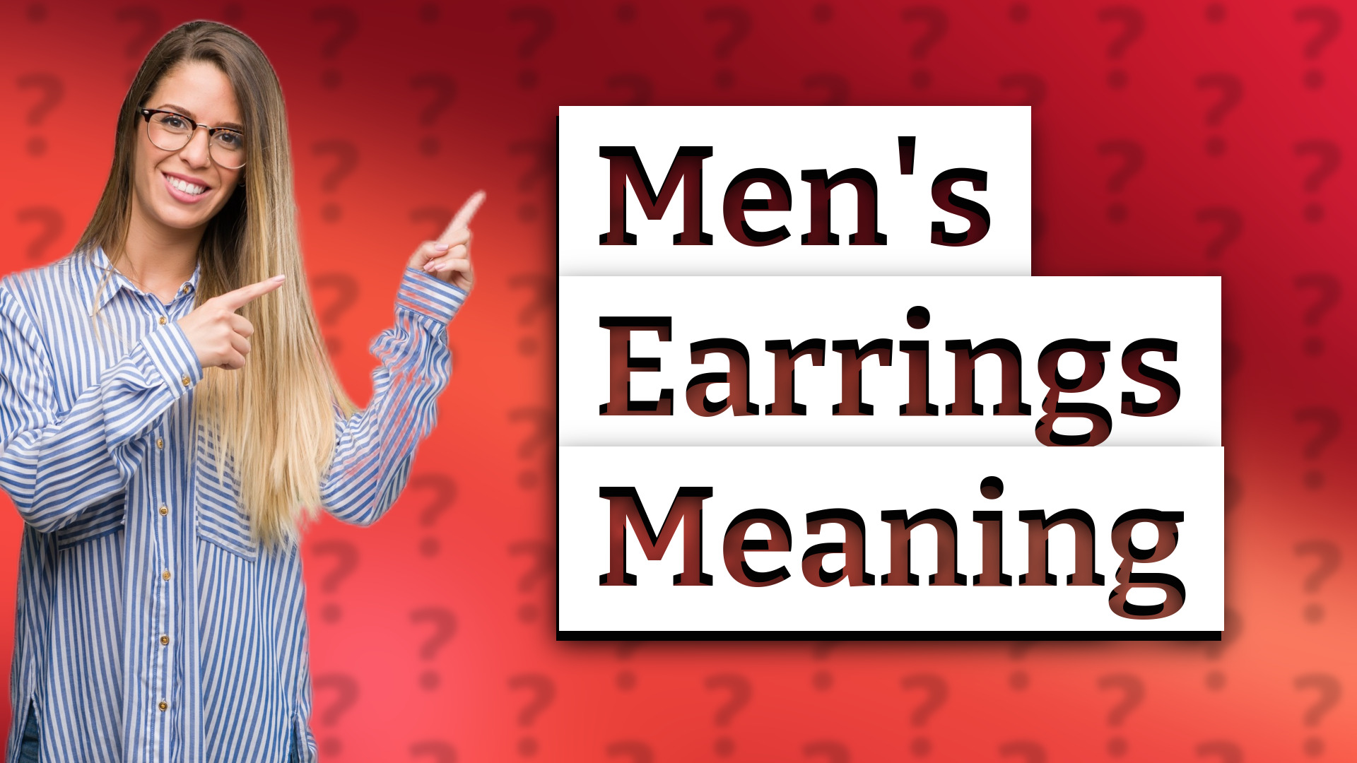 Men's Earrings Meaning