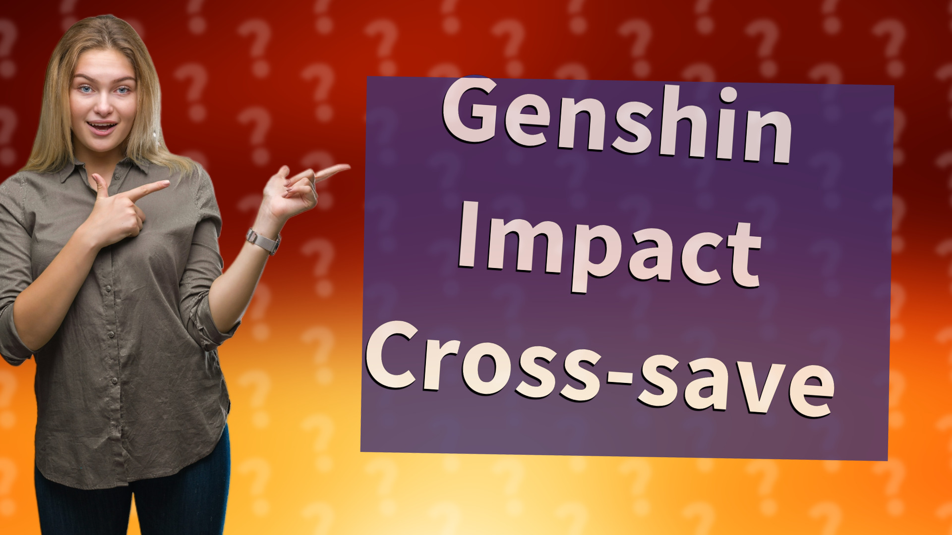 Genshin Impact Cross-save