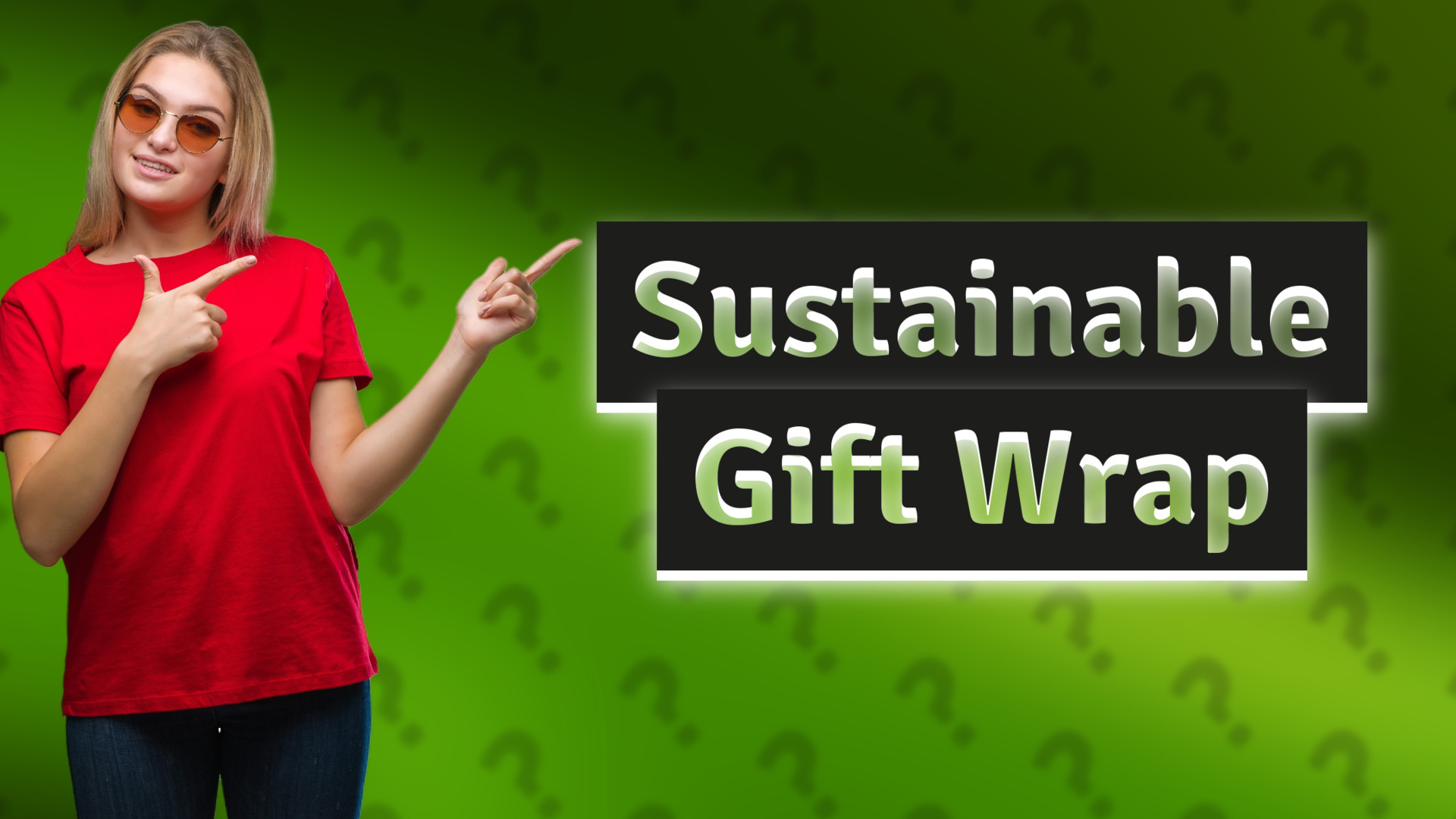 Sustainable Gift Wrap