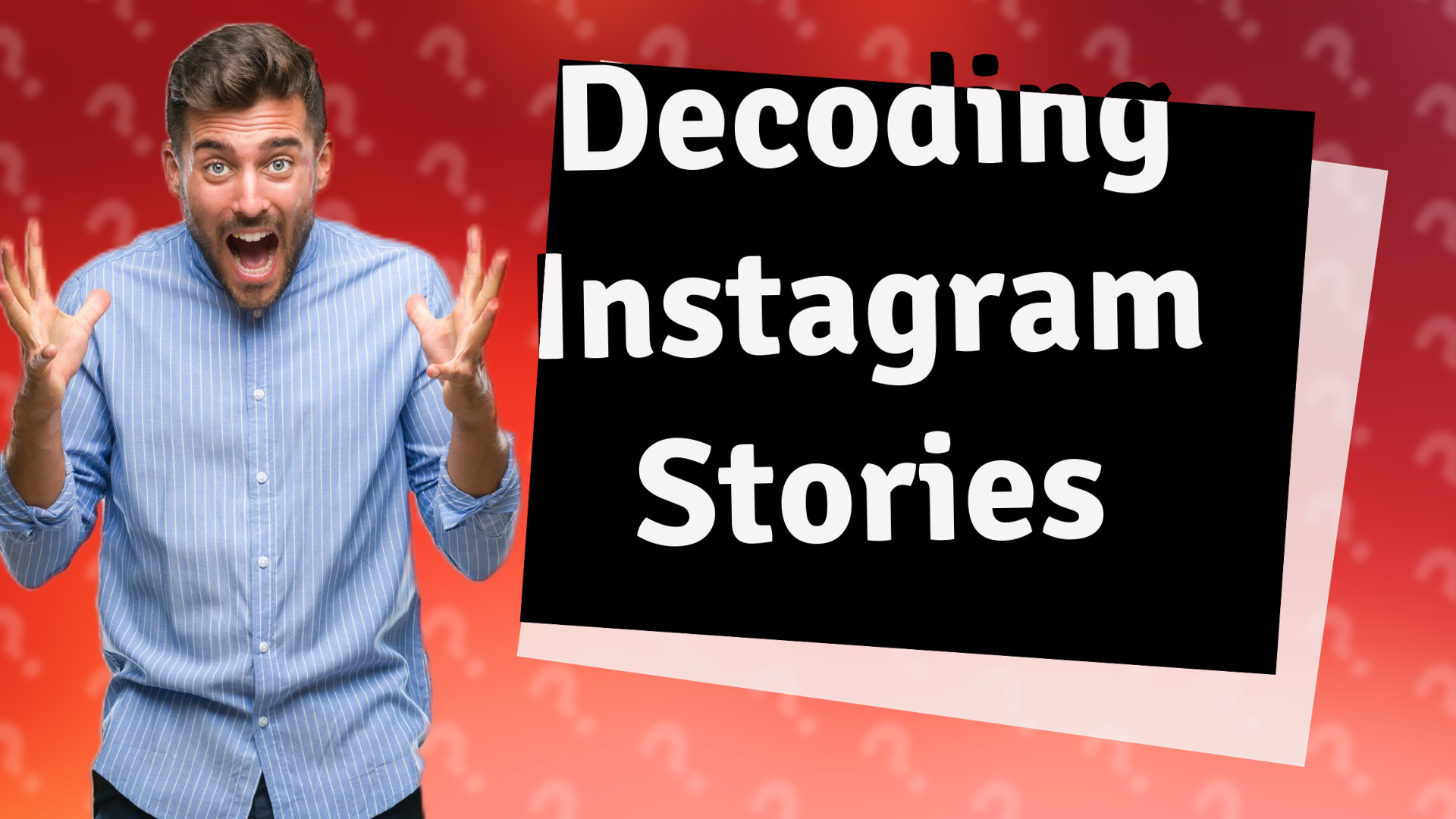 Decoding Instagram Stories
