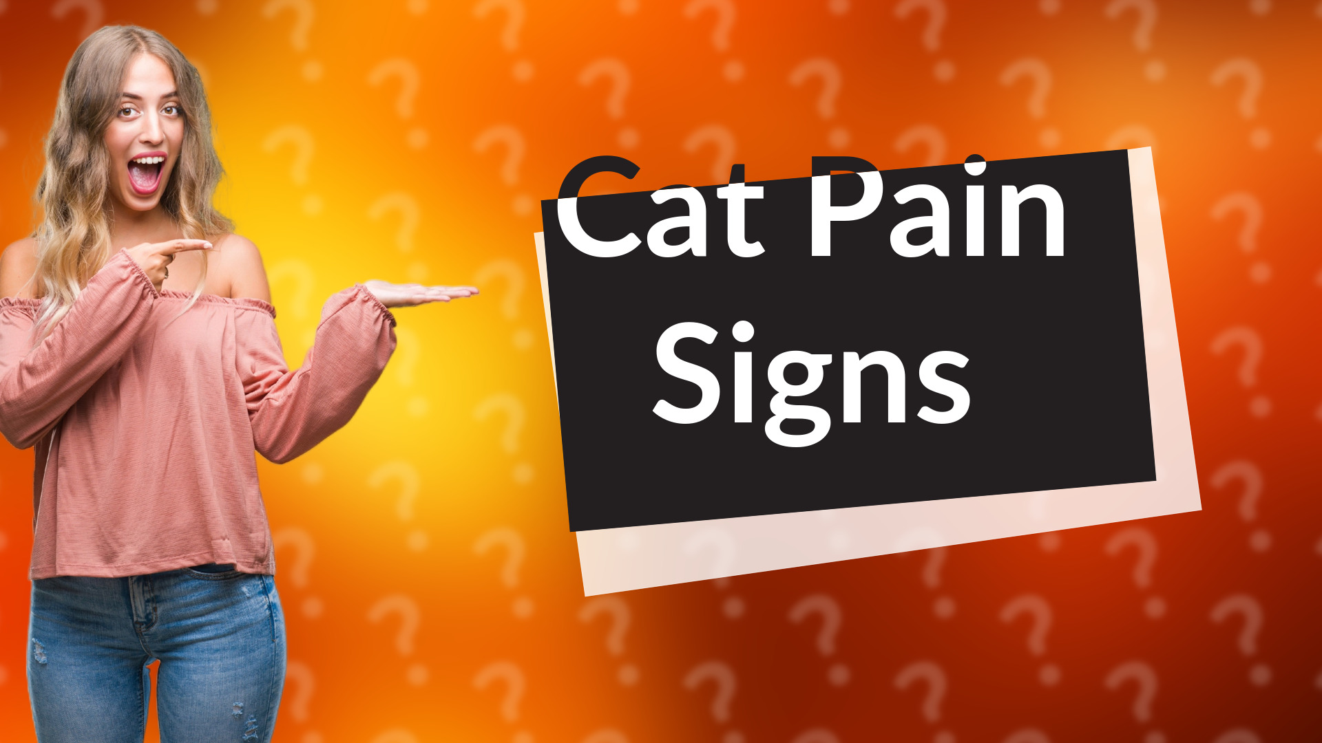 Cat Pain Signs