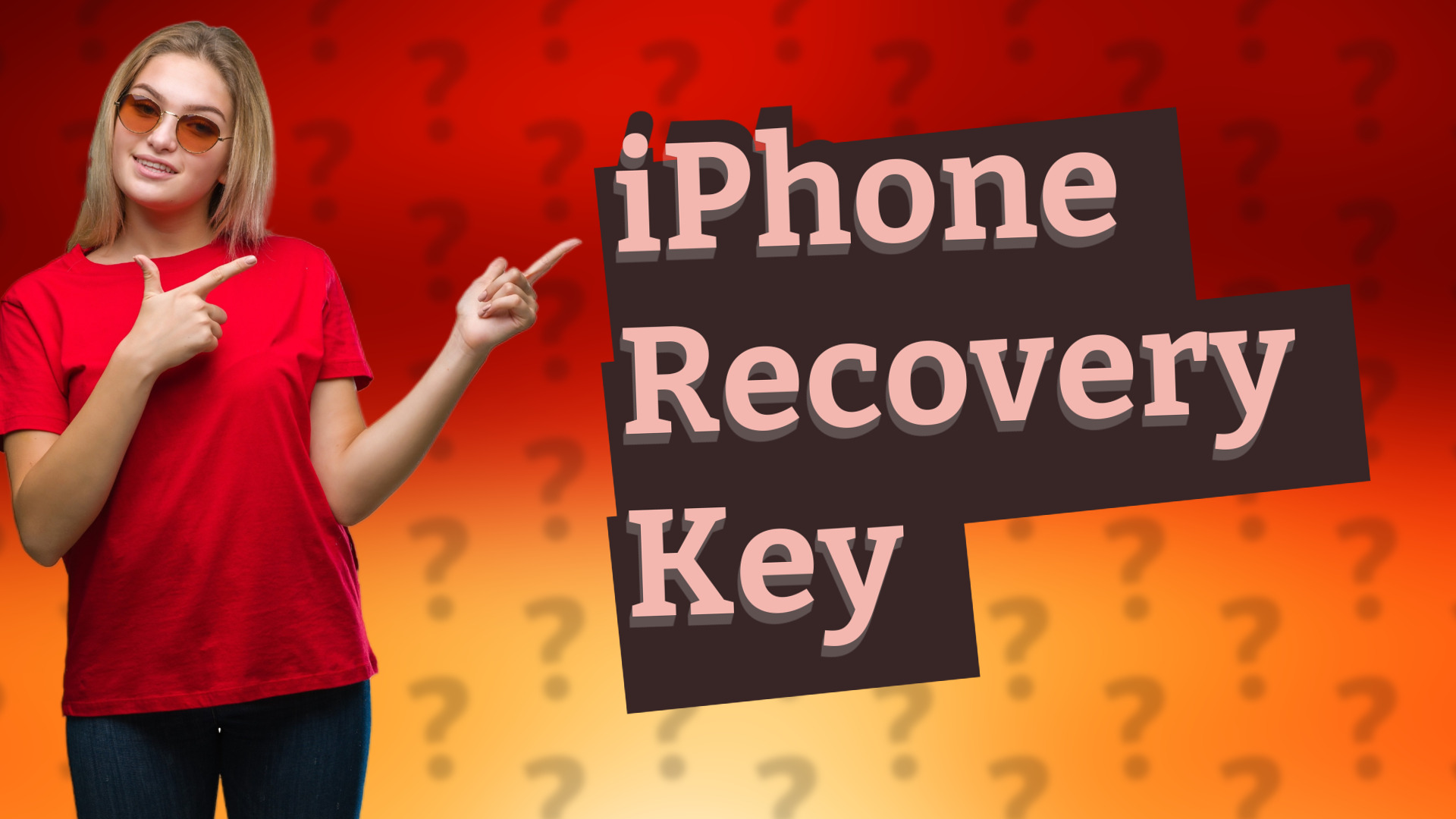 iPhone Recovery Key