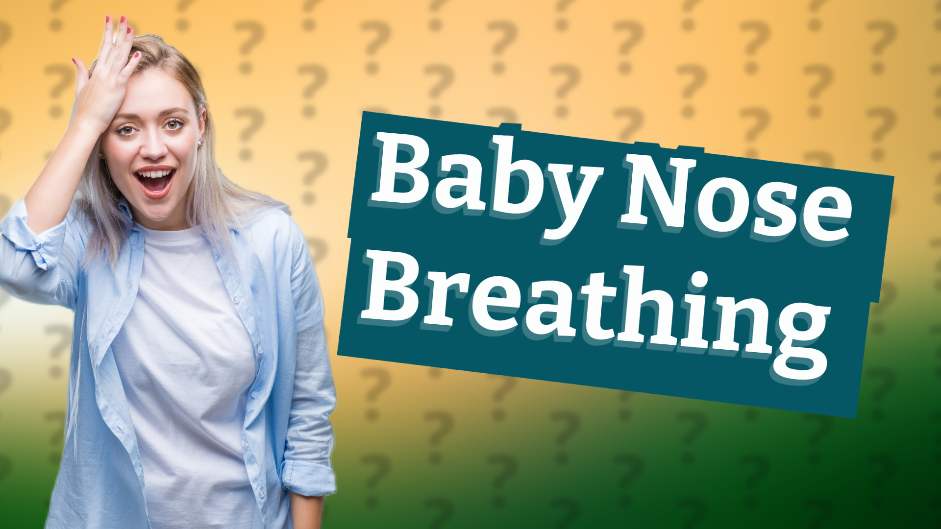 Baby Nose Breathing
