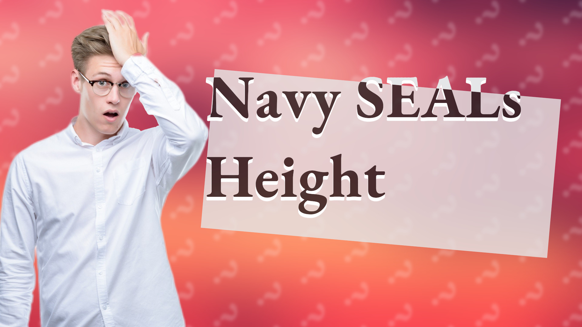 Navy SEALs Height